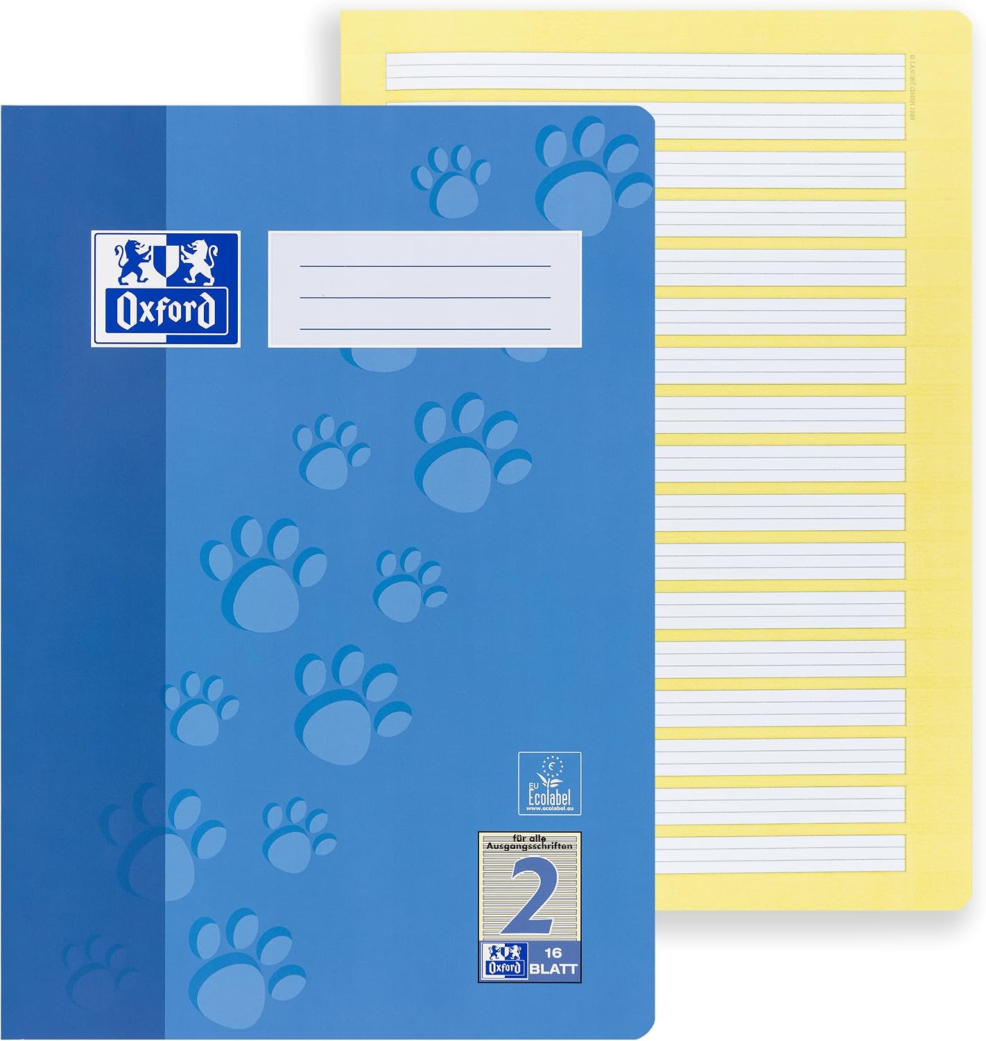 Oxford School Exercise Book, Ruling 2 - for 2nd grade|Oxford In Lebanon
