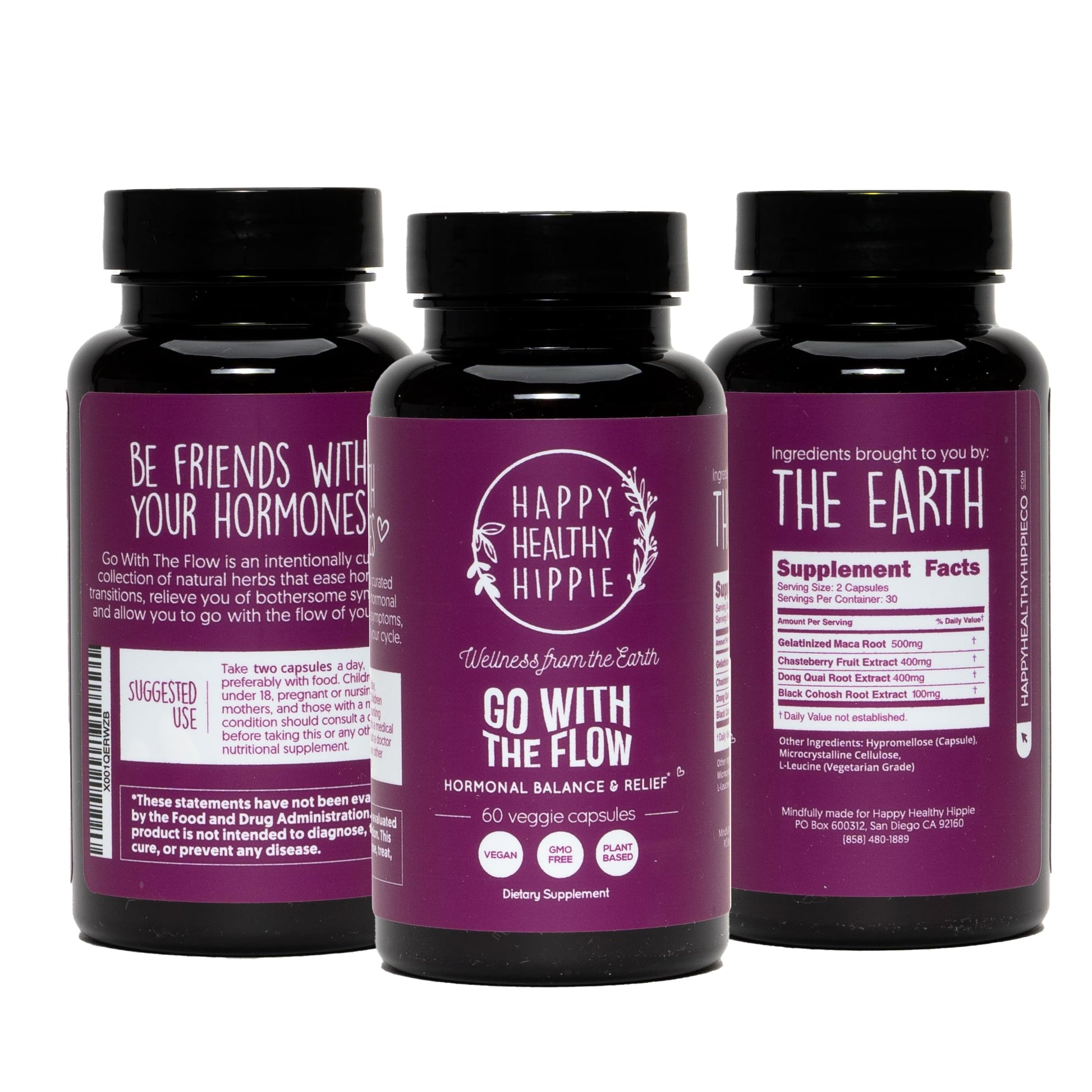Hormone Balance for Women – PMS Support Supplement, Menopause & Perimenopause | Bloating Relief, Menstrual Cramp, Mood, PMDD | Chasteberry Supplements, Black Cohosh, Dong Quai | Vegan, Non-GMO, 60 Ct - Medaid International