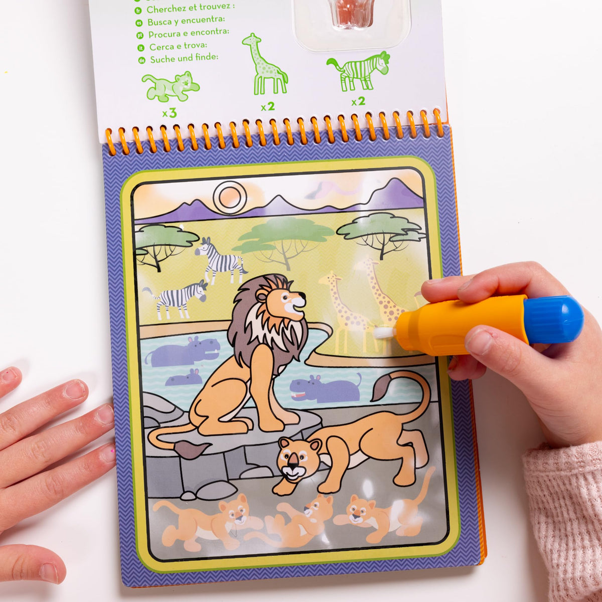 Melissa & Doug Melissa And Doug Water Wow - Safari Water Reveal Pad