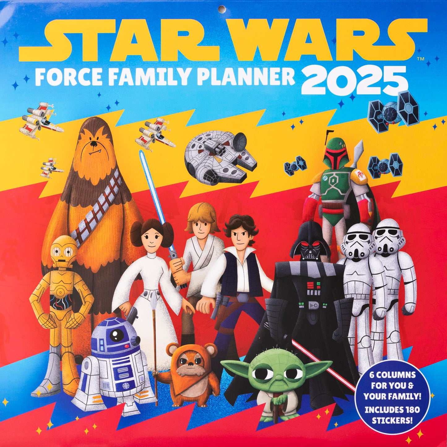 Star Wars 2025 30X30 Familienplaner - Medaid International