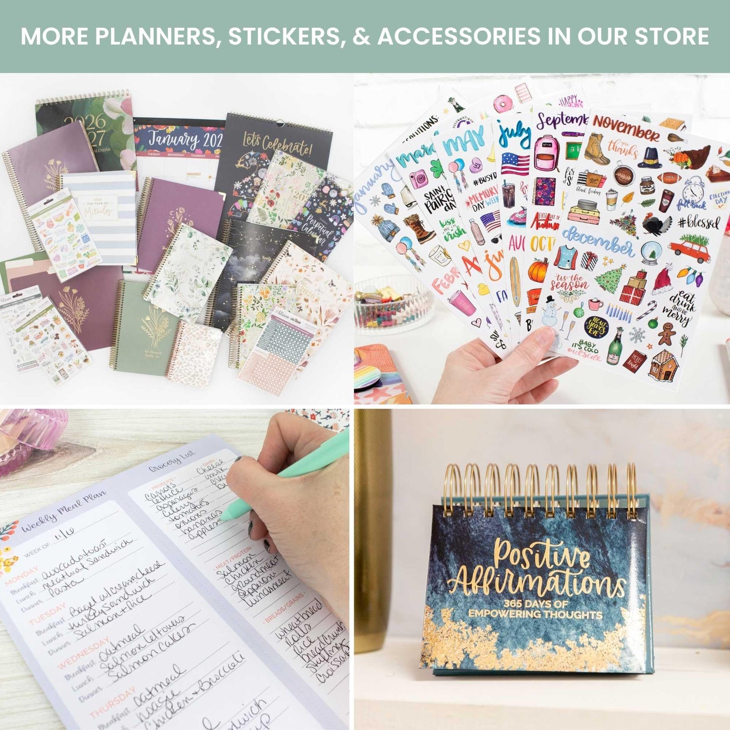 bloom daily planners 2026 Planner (January - December) Calendar Year Organizer - 5.5” x 8.25” - Weekly & Monthly Agenda Book with Stickers & Bookmark - Butterfly Garden - Medaid International