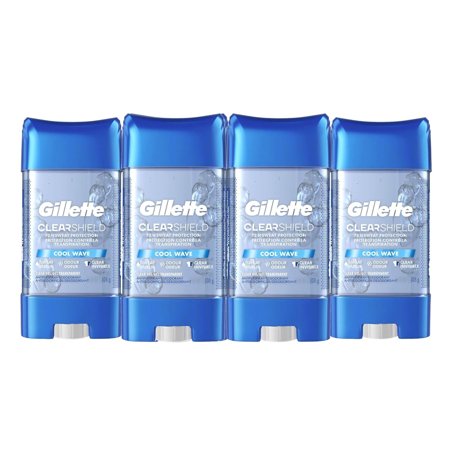 Gillette Series 3X Action Shave Gel, Sensitive Twin Pack, 7 Oz (Pack of 2) - Medaid International