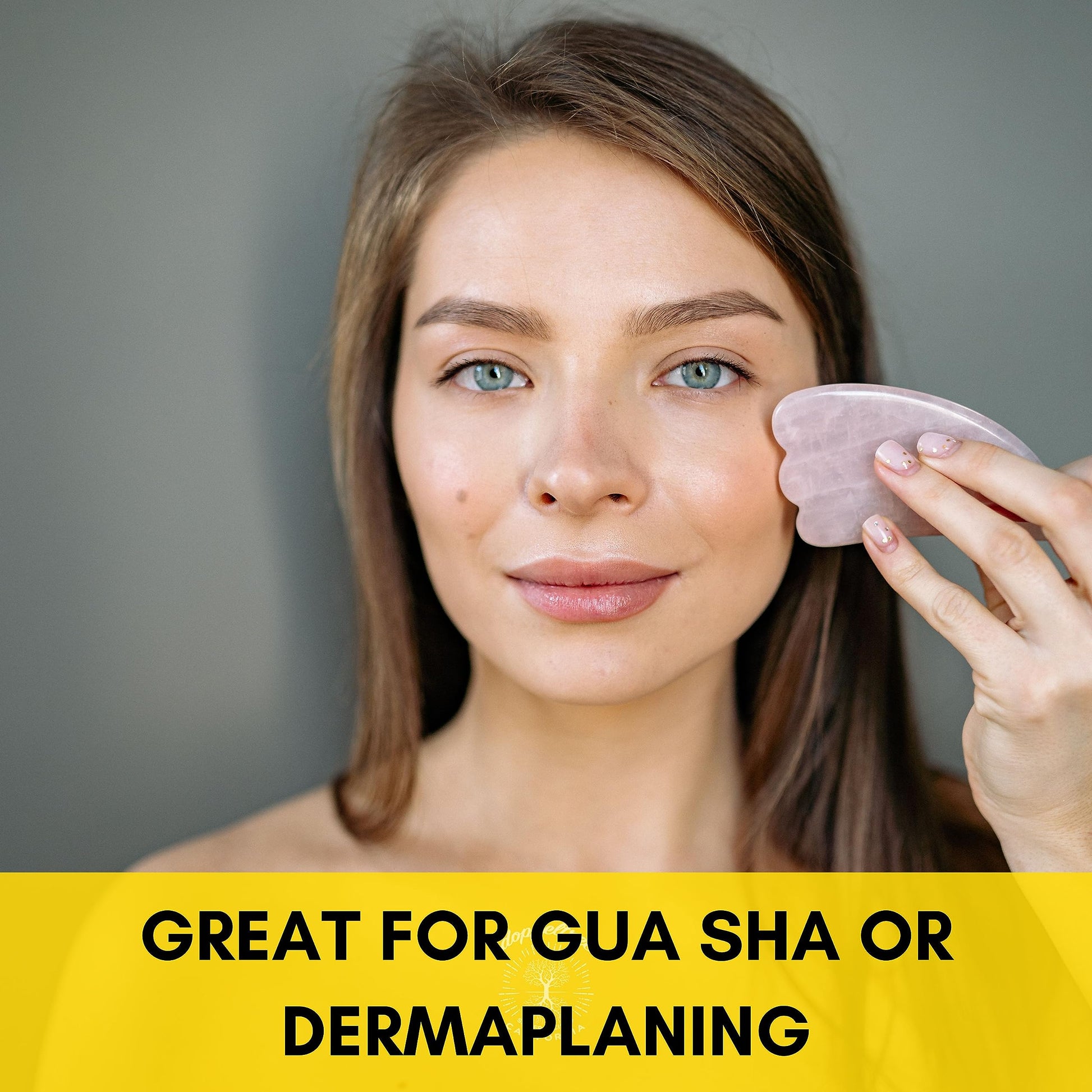 Doppeltree Face Oil for Glowing Skin and Gua Sha Facial Massage, Dermaplaning Facial Oil Anti Aging with Cold-pressed Rosehip Oil, Jojoba Oil, Almond Oil and Vitamin C & E - Medaid International