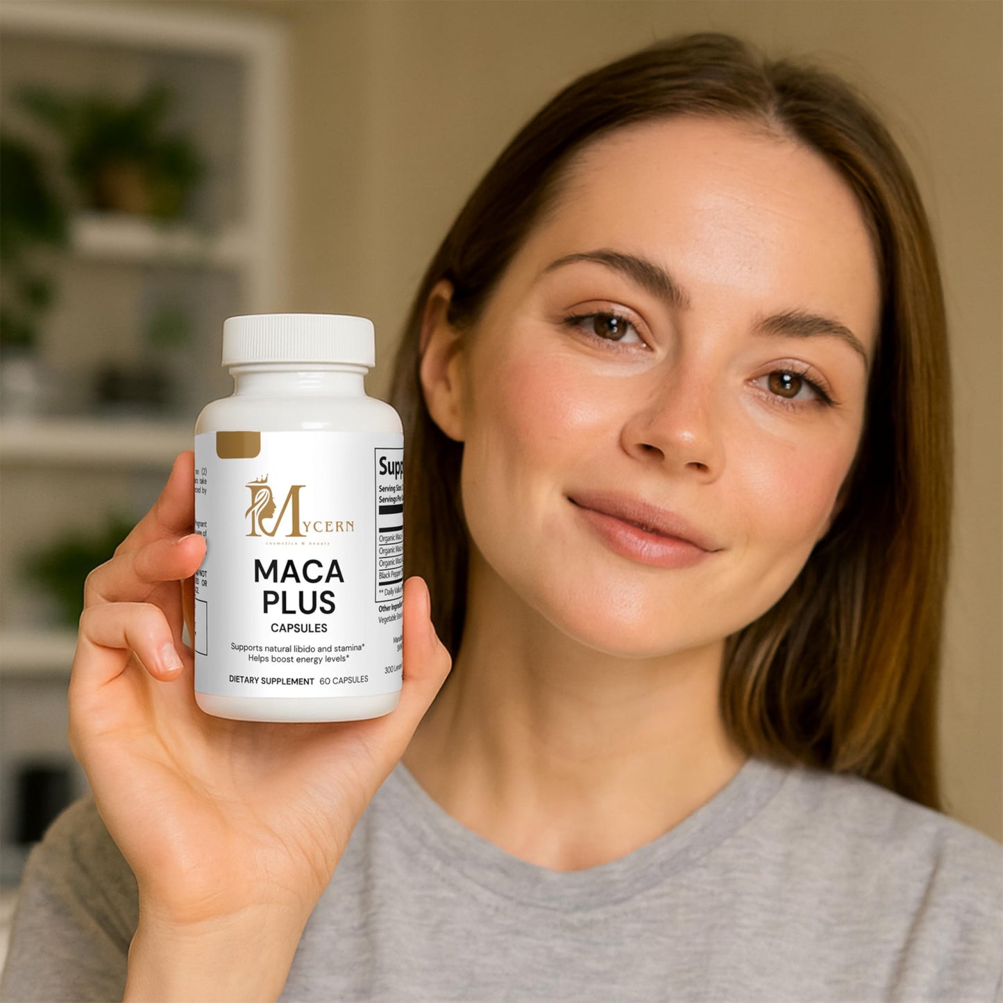 Maca Plus Capsules with Red, Black & Yellow Maca – 1500mg High Potency Root Blend – 60 Caps – Supports Active Lifestyle – Made in USA - Medaid International