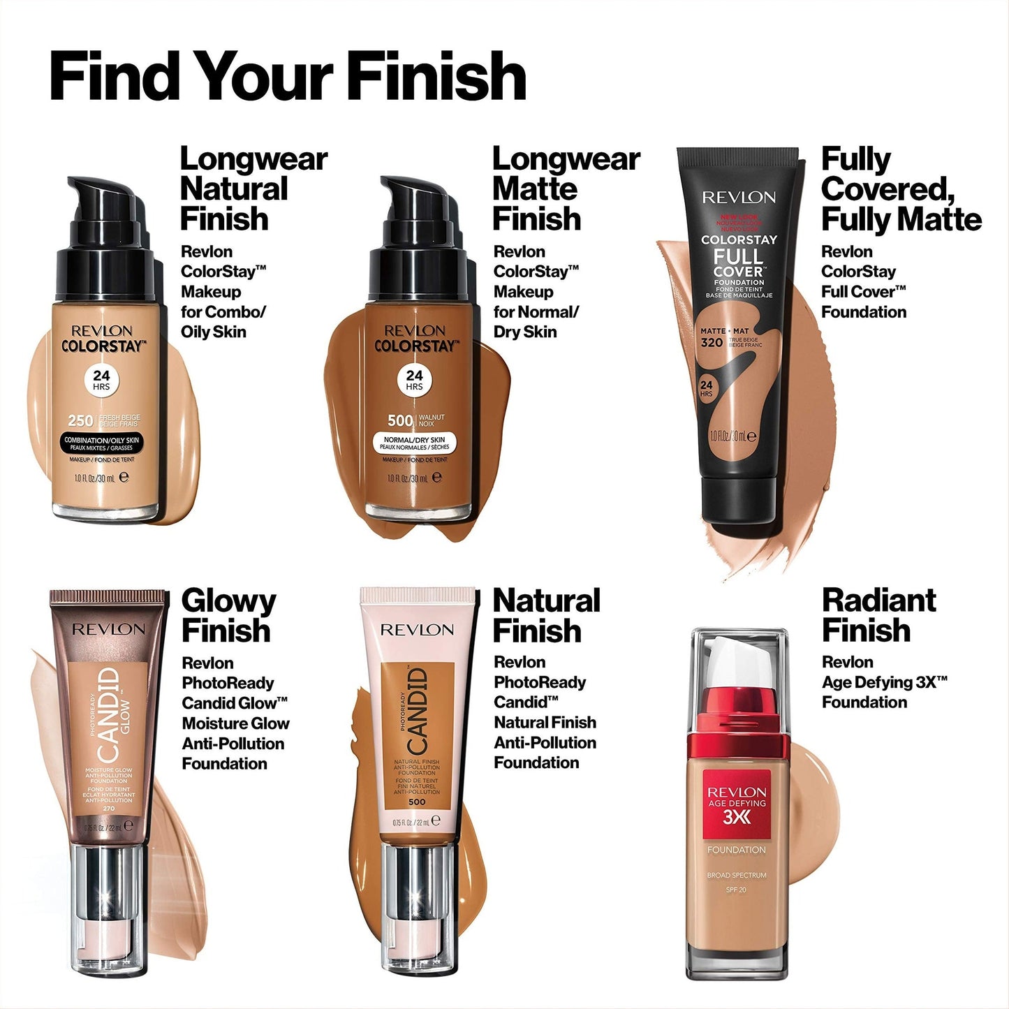 Revlon Liquid Foundation, ColorStay Face Makeup for Normal and Dry Skin, Longwear Full Coverage with Matte Finish, Oil Free, Natural Beige, 1.0 Fl Oz - Medaid International