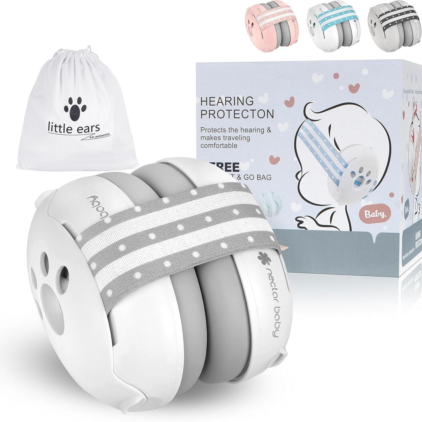 Adjustable Baby Noise Cancelling Headphones Ear Protection