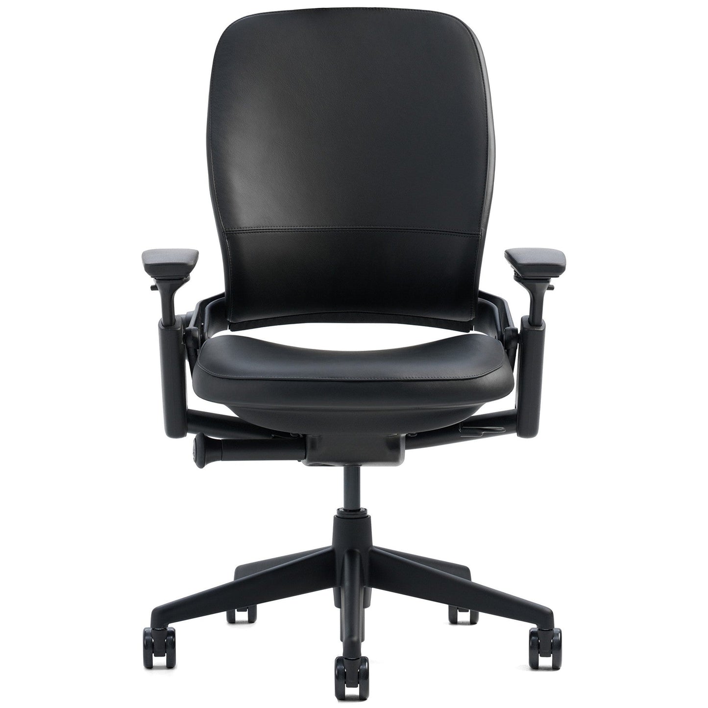 Steelcase Leap Office Chair, Black Frame and Black Leather - Medaid International