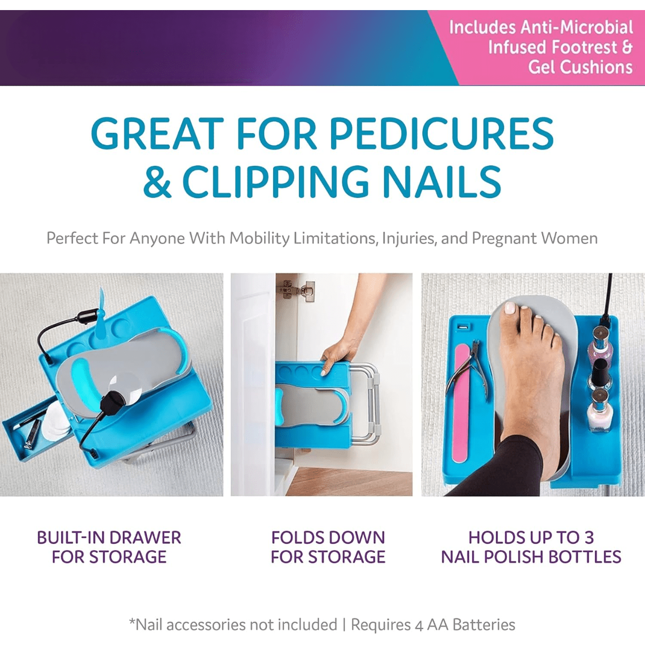 Portable Pedicure Station