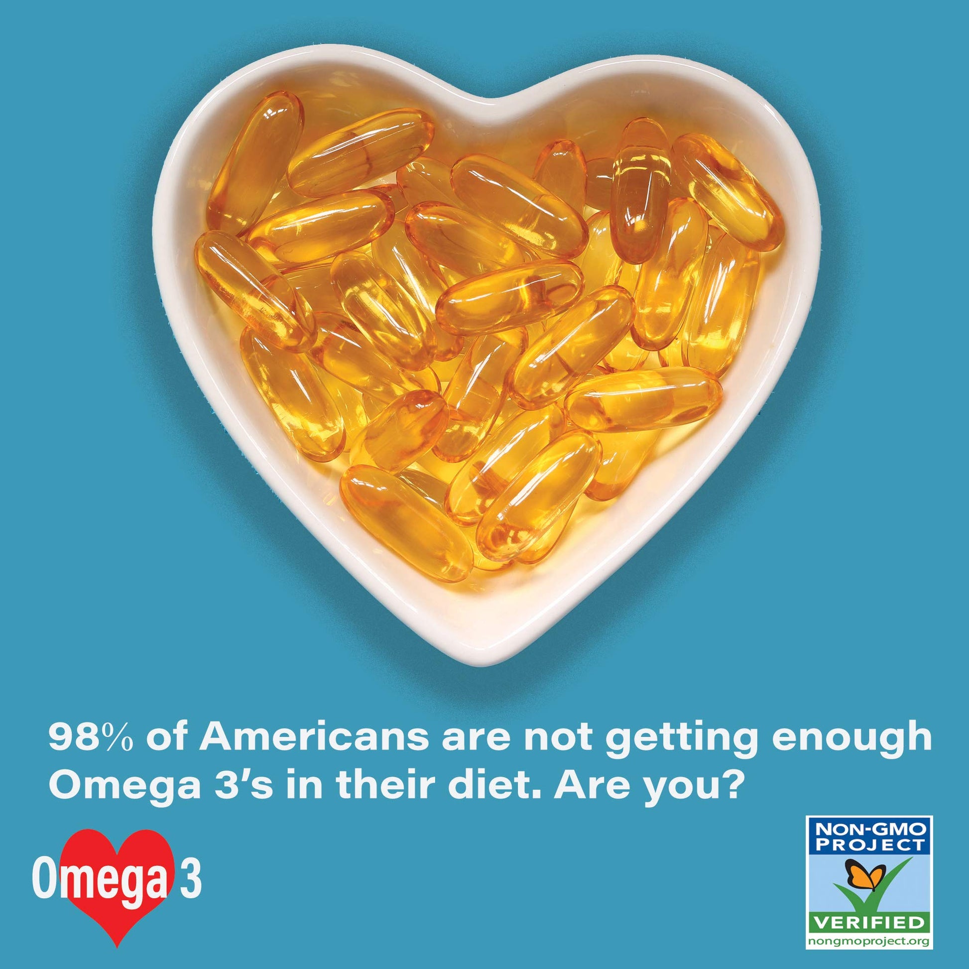 Omega 3 Fish Oil 2,000mg- Pharmaceutical Grade. 1000mg EPA 500mg DHA. Burpless Capsules with No Fishy Aftertaste. All Natural, Organic, Non GMO, Gluten Free for Men & Women. - Medaid International