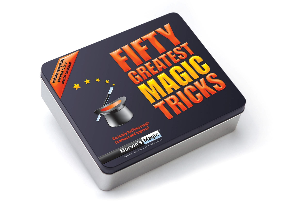 Marvin's Magic Fifty Greatest Magic Tricks (Tins)