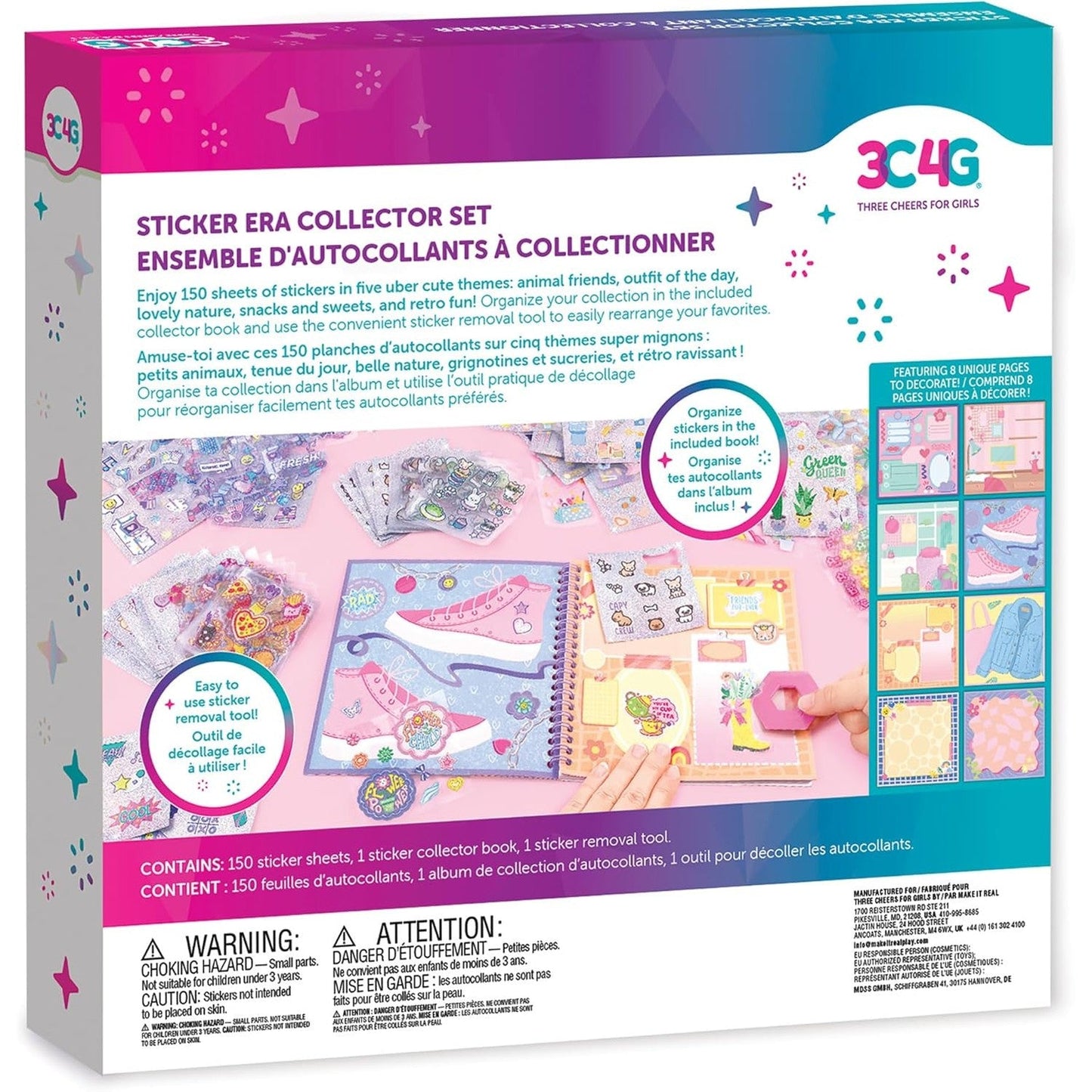 I'm in My Sticker Era Collector Set - 150 Sheets, 1400+ Stickers - Medaid International