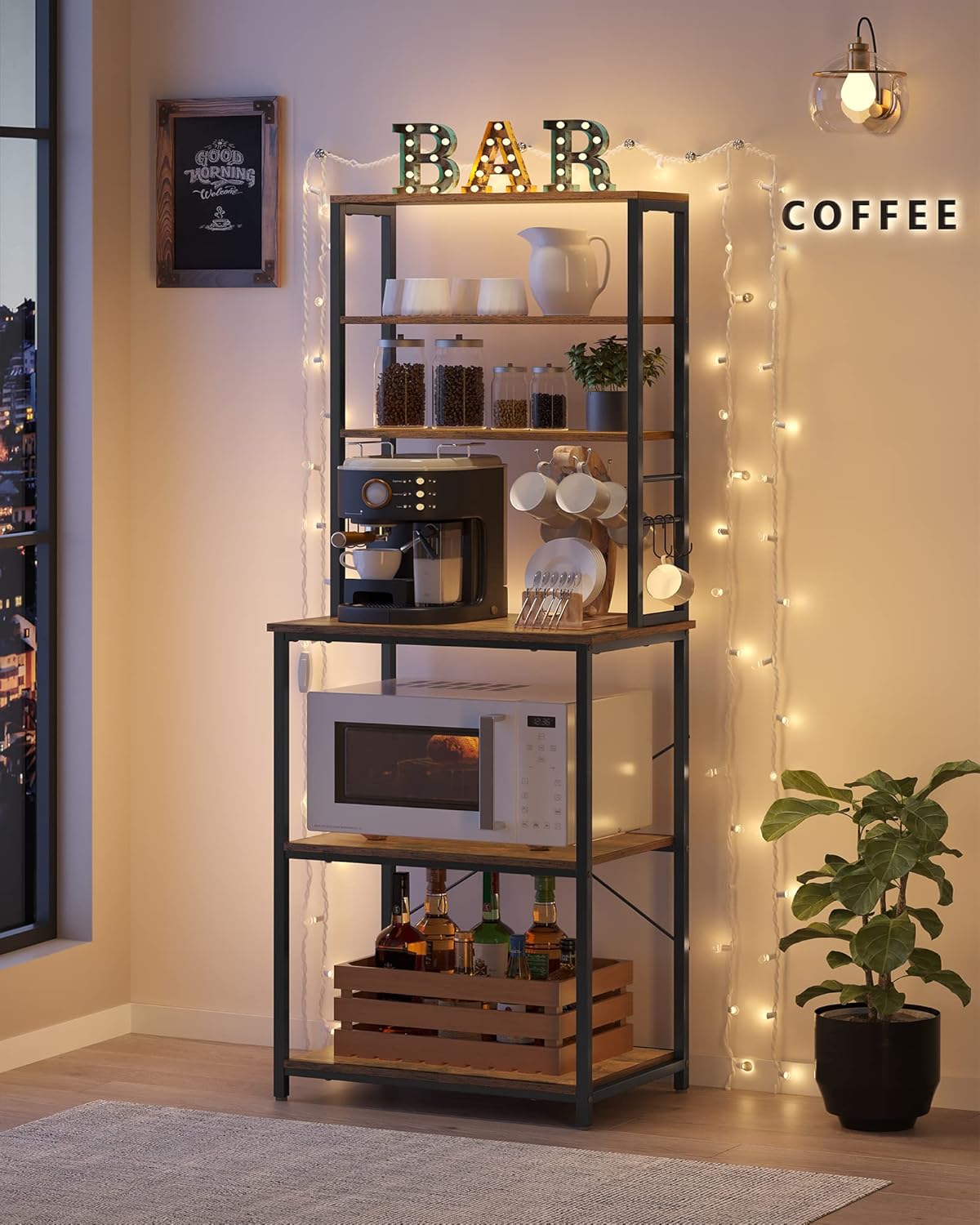 VASAGLE Kitchen Storage Rack KKS024B01