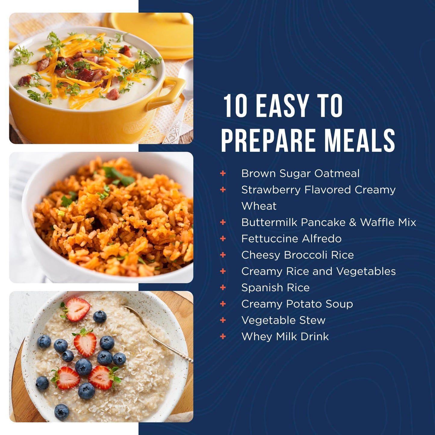 Augason Farms 30 Day Emergency Food Supply Kit, Dehydrated Meal Survival Food Bucket for 1 Person - 194 Servings