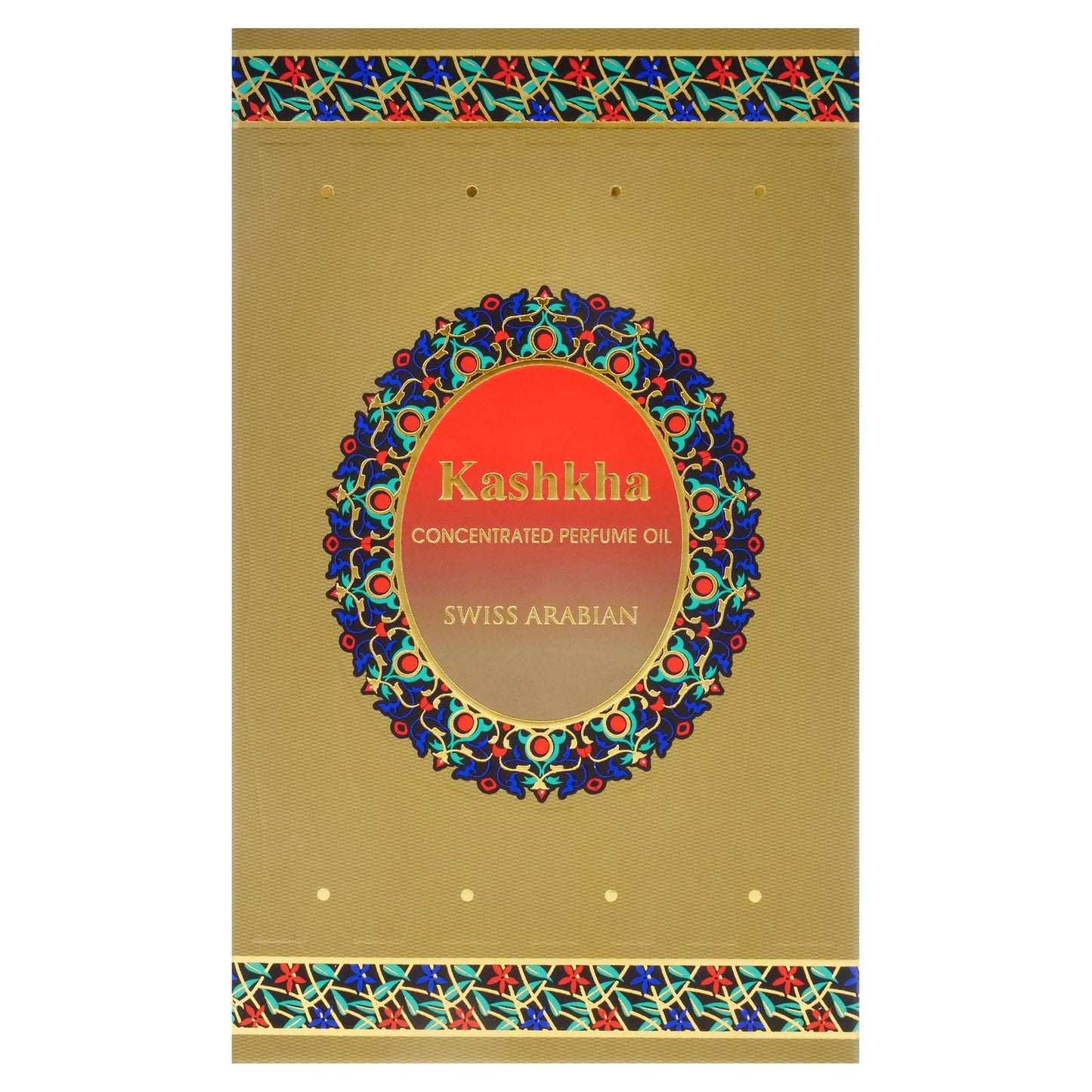 Swiss Arabian Kashkha - Luxury Products From Dubai - Long Lasting And Addictive Personal Perfume Oil Fragrance - A Seductive Signature Aroma - 0.6 Oz - Medaid International