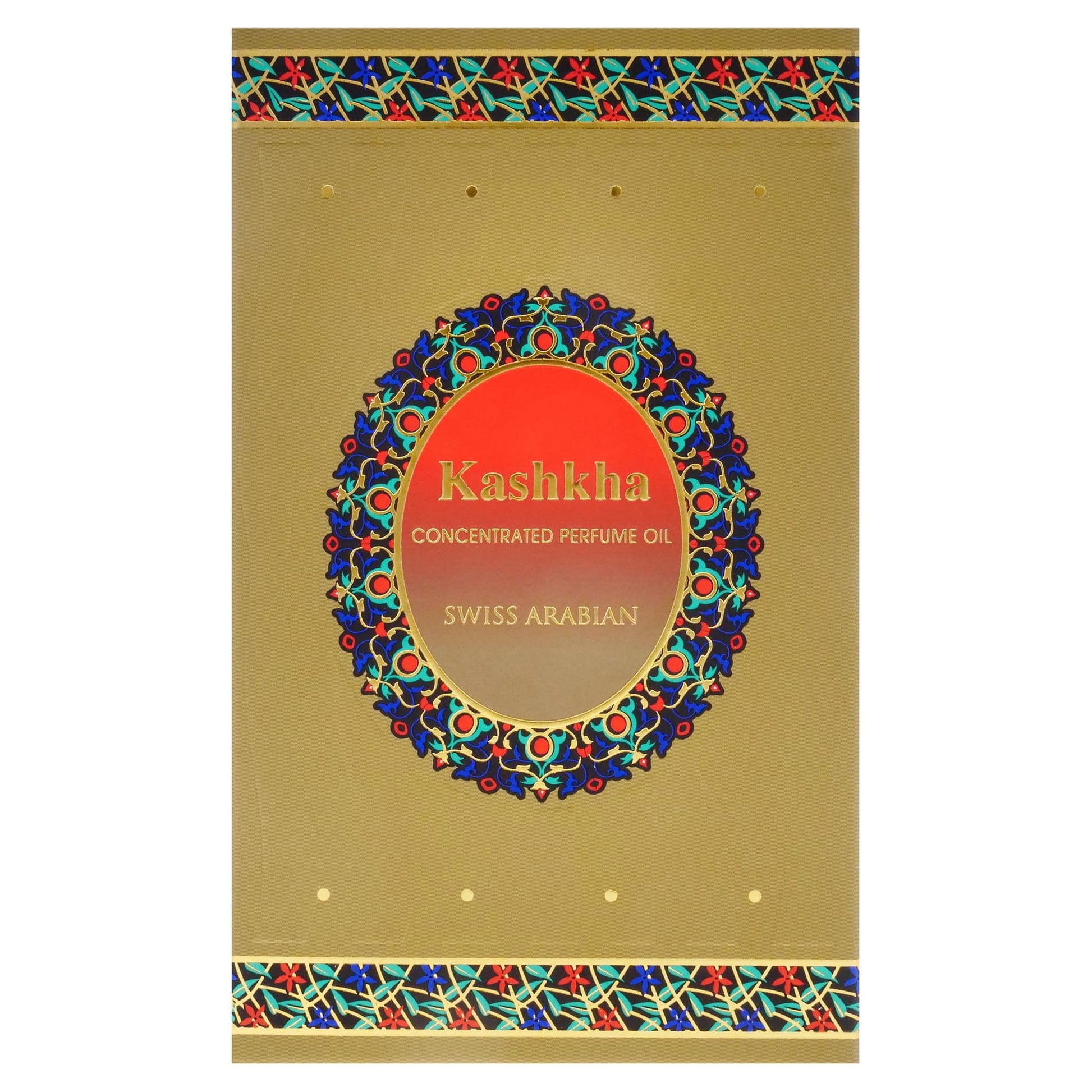 Swiss Arabian Kashkha - Luxury Products From Dubai - Long Lasting And Addictive Personal Perfume Oil Fragrance - A Seductive Signature Aroma - 0.6 Oz - Medaid International