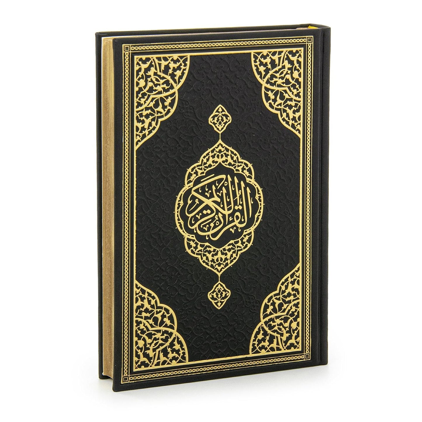 ihvan online Prayer Gift Set for Men & Women, Muslim Prayer Rug, Salah Mat, Beads Taasbih, Arabic Holy Quran, Islamic Gift Set for Ramadan & Eid, Black - Medaid International