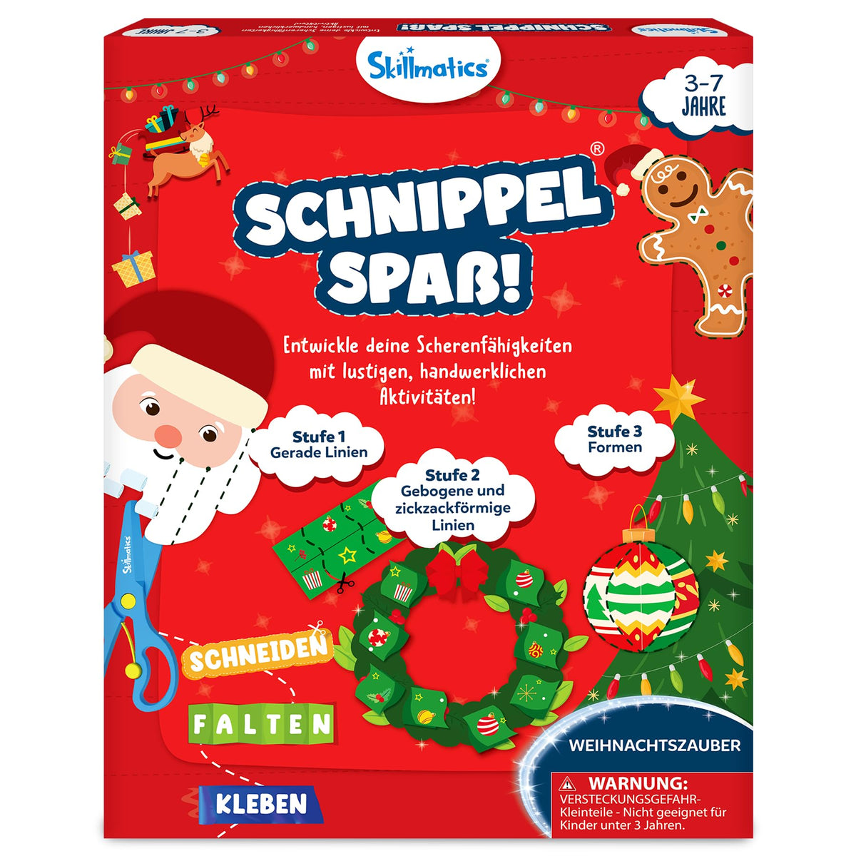 Skillmatics Scissor Skills Activity Book for Preschoolers – Snip Snip