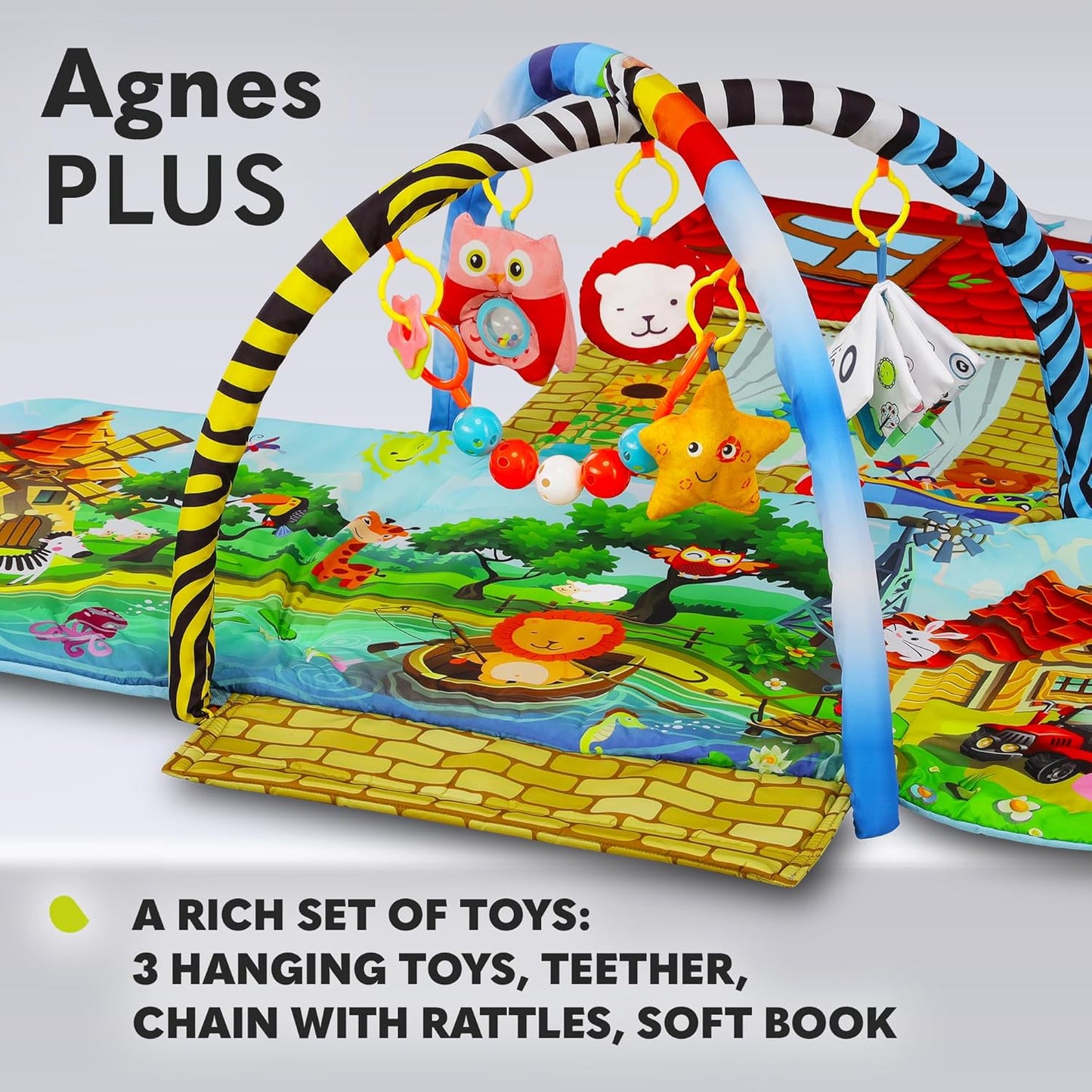 Agnes Plus Village Play Playmat