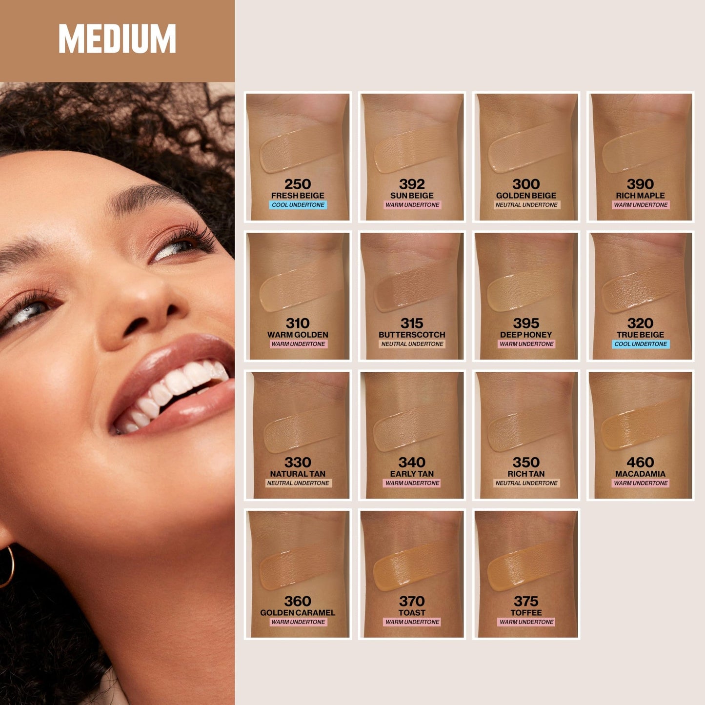 Revlon Liquid Foundation, ColorStay Face Makeup for Combination & Oily Skin, SPF 15, Medium-Full Coverage with Matte Finish, 370 Toast, 1 Fl Oz - Medaid International