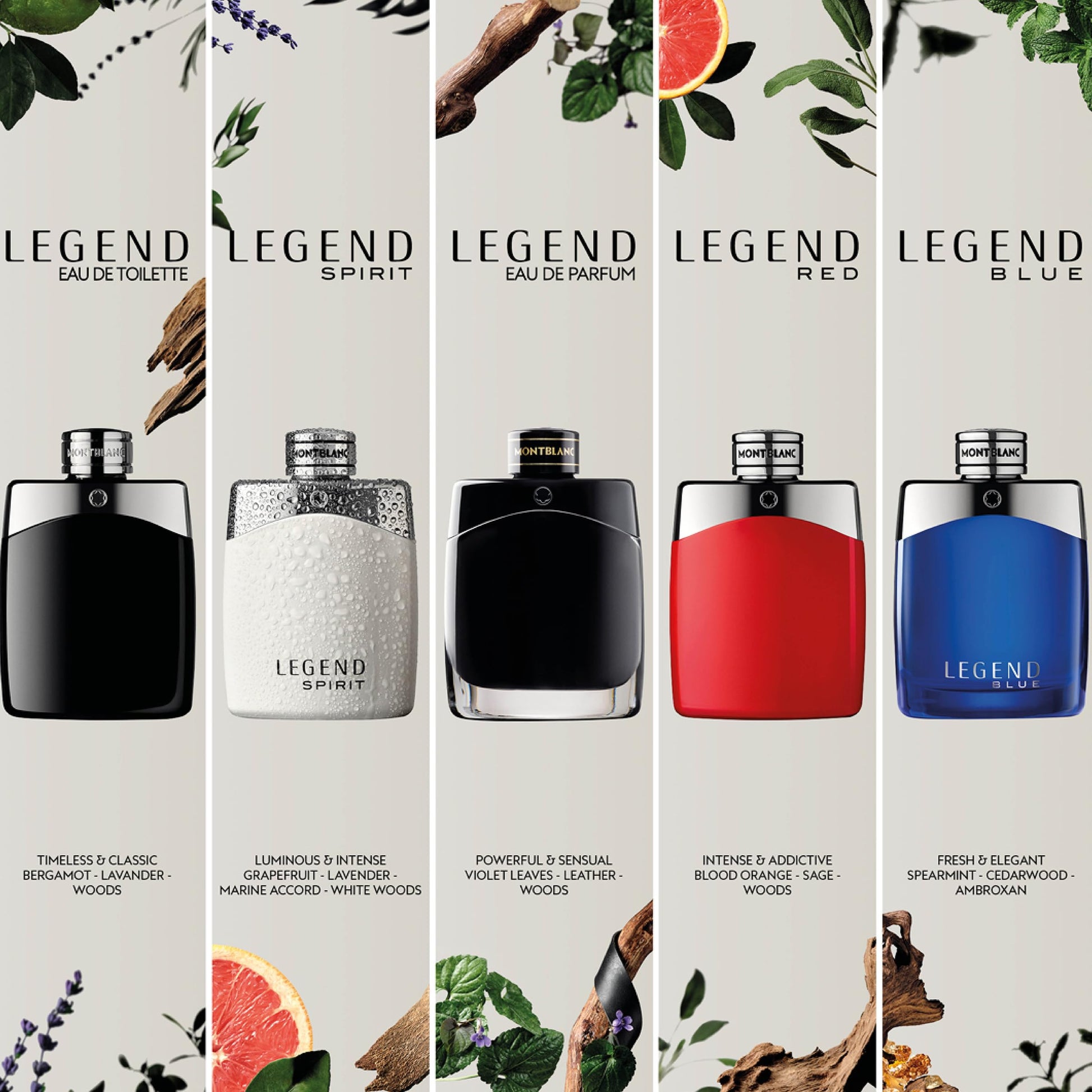 Mont Blanc Legend by Mont Blanc for Men - 3.3 oz EDP Spray - Medaid International