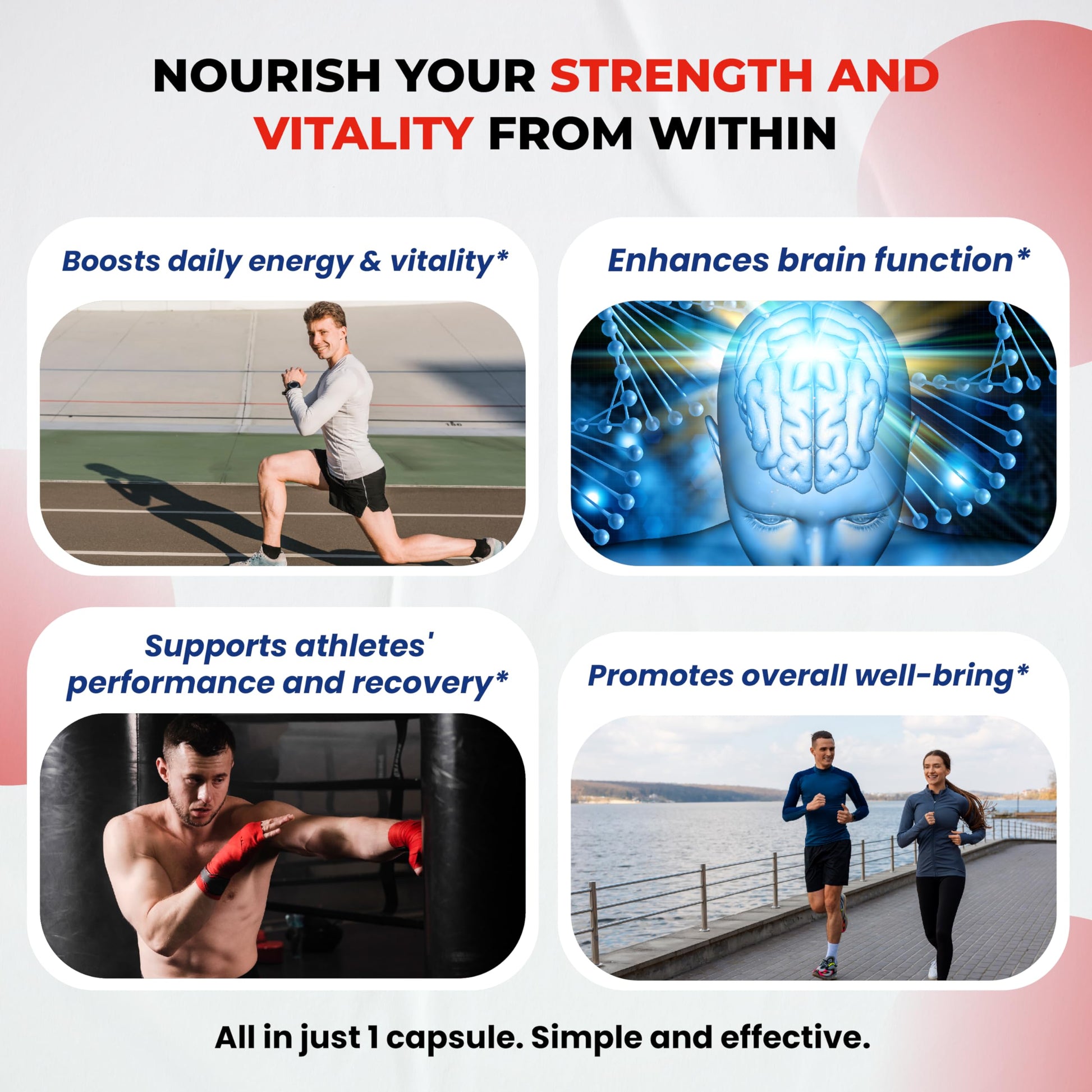 Shilajit Pure Himalayan - Energy Booster 85% Fulvic Acid, Maca Root, Panax Ginseng, Tongkat Ali, Fadogia Agrestis - Metabolism & Immunity Support - 150 Capsules - Medaid International