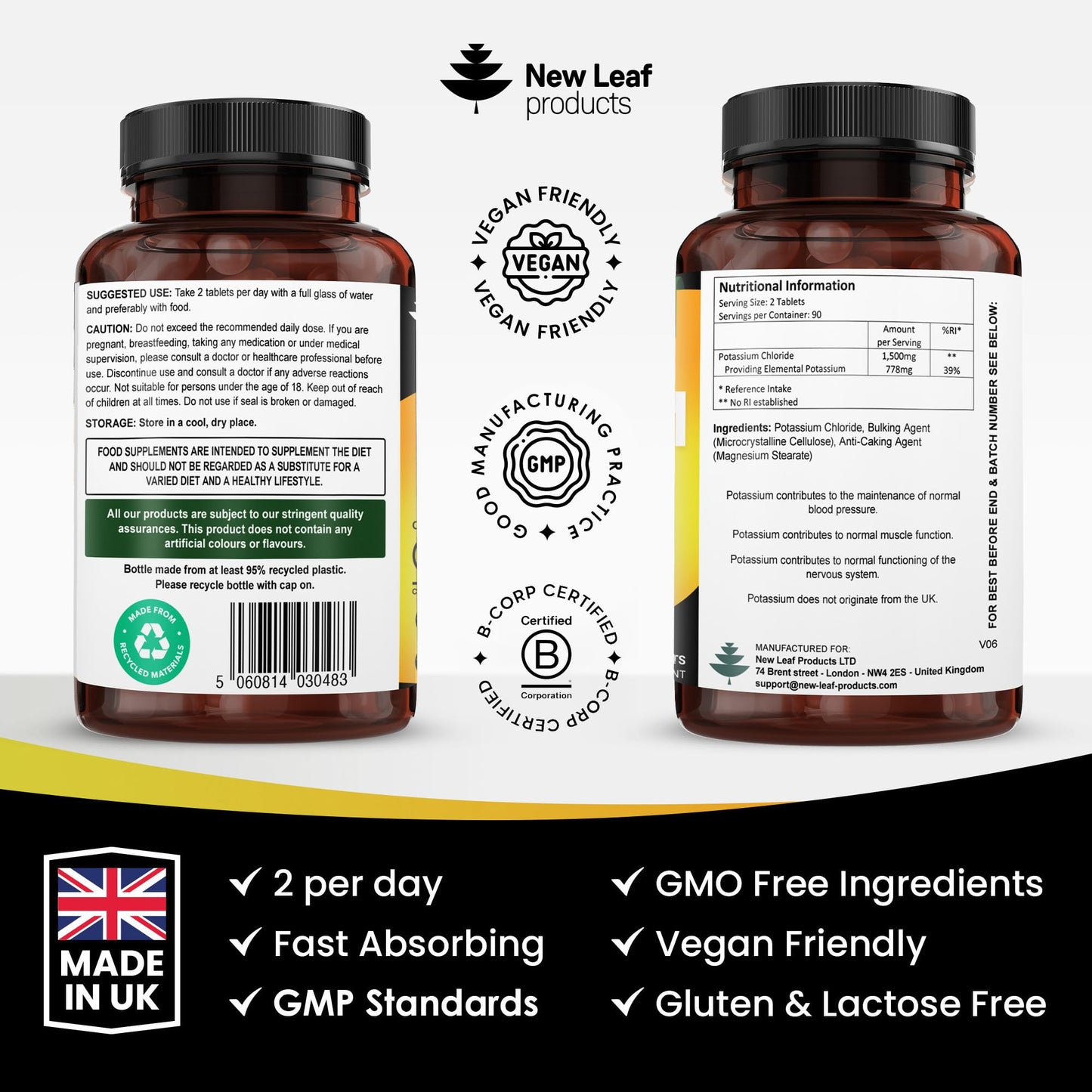 Potassium Tablets 1000mg - Medaid International