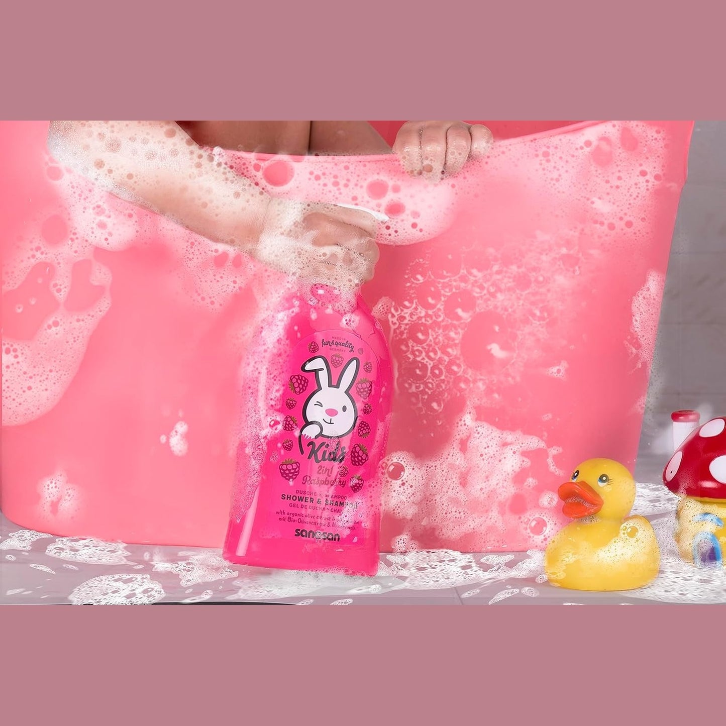 Sanosan Kids Shower & Shampoo Strawberry 400ml