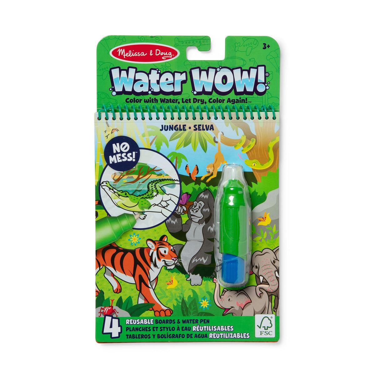 Melissa & Doug Melissa And Doug Water Wow - Safari Water Reveal Pad