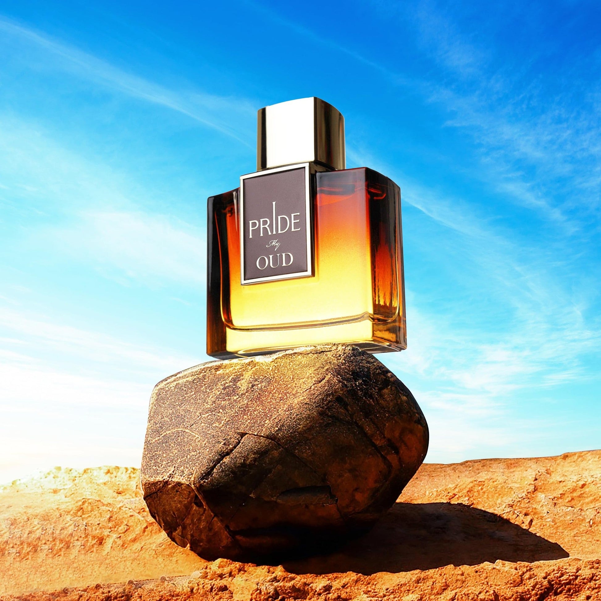 Rue Broca Pride My Oud Unisex Eau de Parfum, 3.4 Fl. Oz – Exotic Fresh Woody Fragrance with Musk, Agarwood, and Saffron - Medaid International