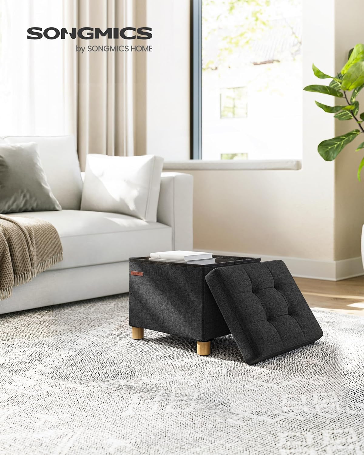 SONGMICS Bench Stool LSF012B11