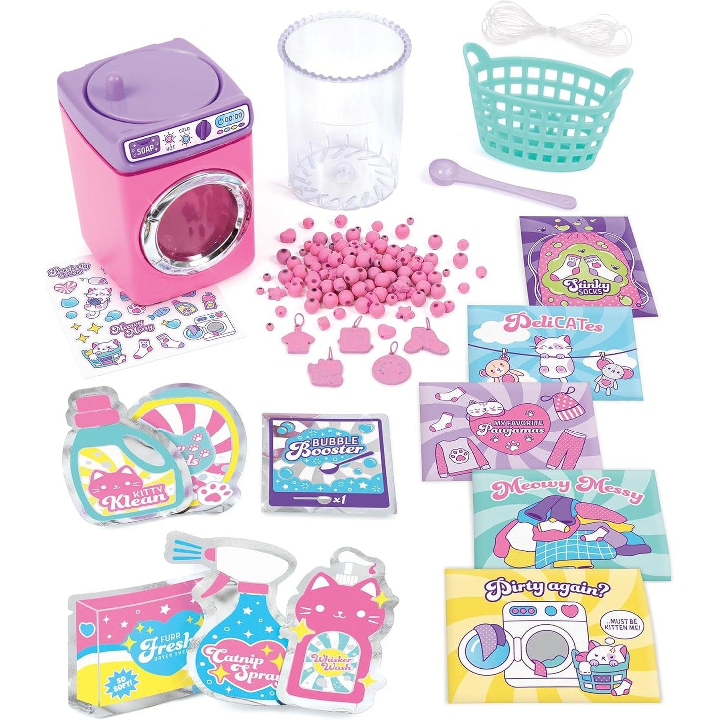 Purr-FECT Wash 'N Bead Bracelets - 141pc - Medaid International