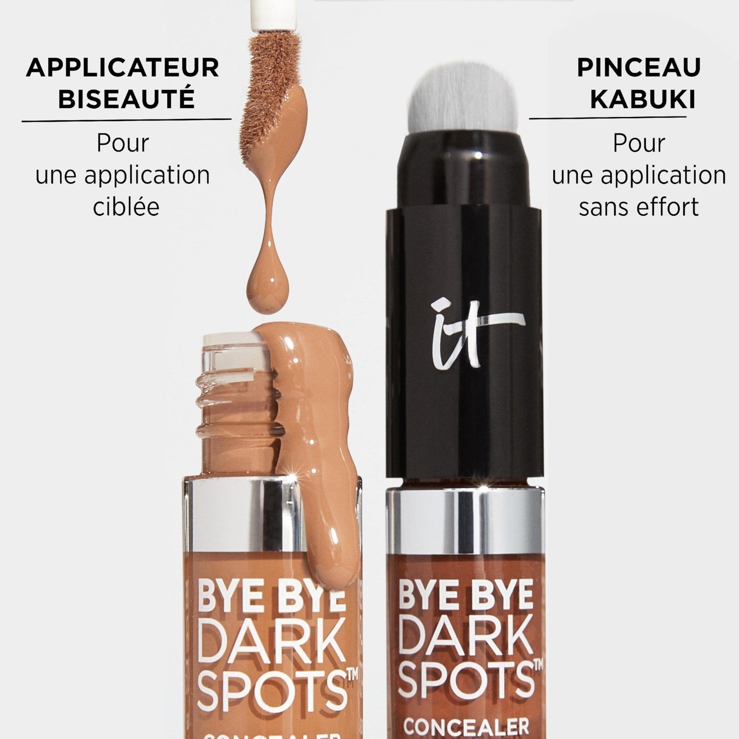 IT Cosmetics Bye Bye Dark Spots Concealer + Brightening Serum – 2% Niacinamide, Hyaluronic Acid & Caffeine - Medium Coverage, Natural Finish, All Skin Types – 31 Medium Neutral, 0.22 fl. oz - Medaid International