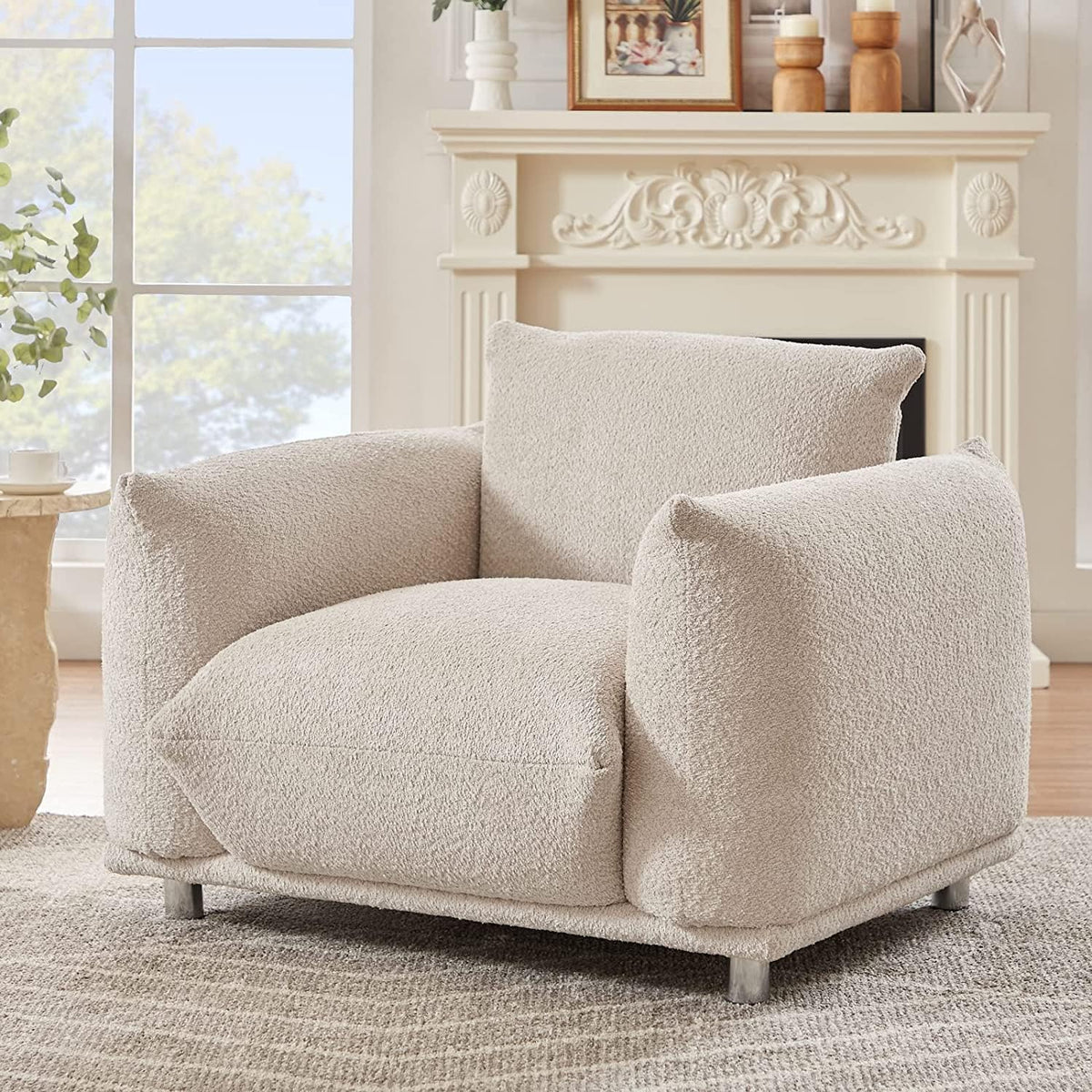 Lambswool Fabric Sofa