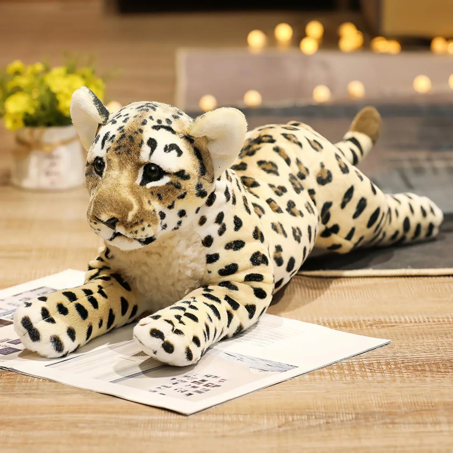 Miila - Leopard Plush Toy - Realistic PSoft Plush - 58cm