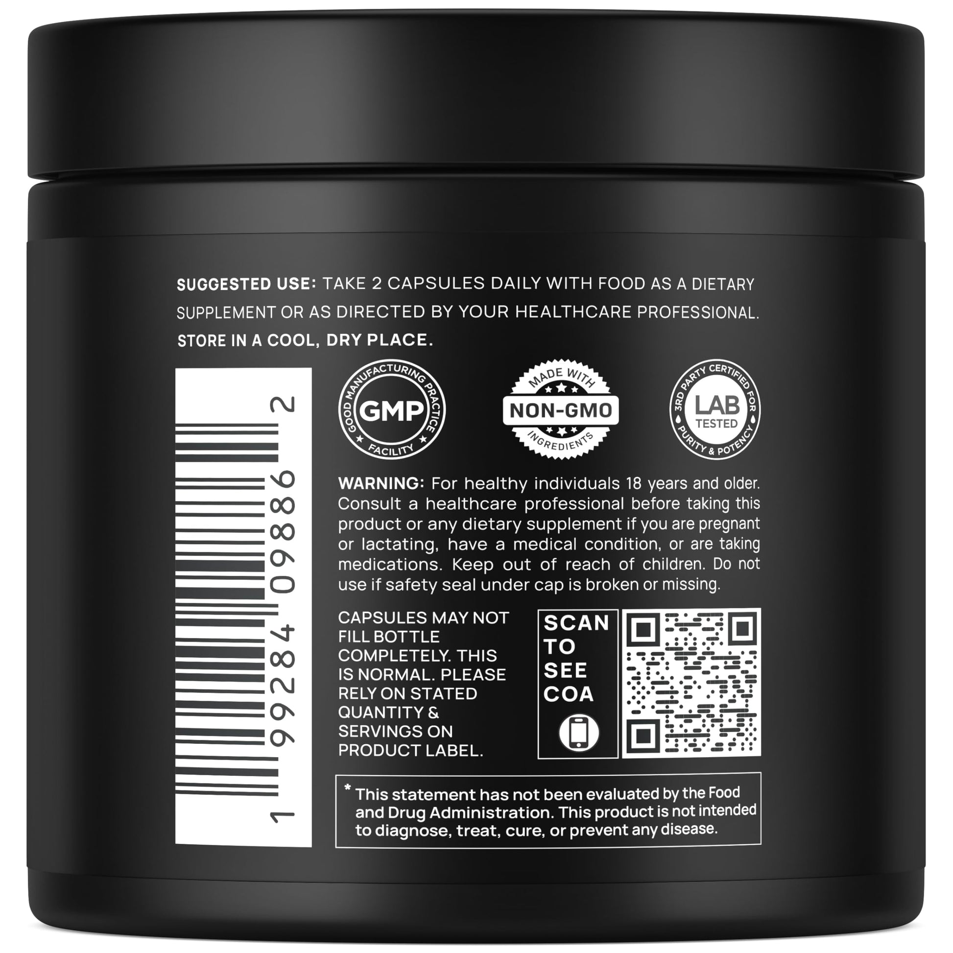 103,800mg Black Shilajit for Men 100x Strength w. Ashwagandha & Tongkat Ali 10% Extract - Ultra Pure Himalayan Shilajit Capsules 60% Fulvic Acid - Energy, Stamina & Performance Mens Health Supplement - Medaid International
