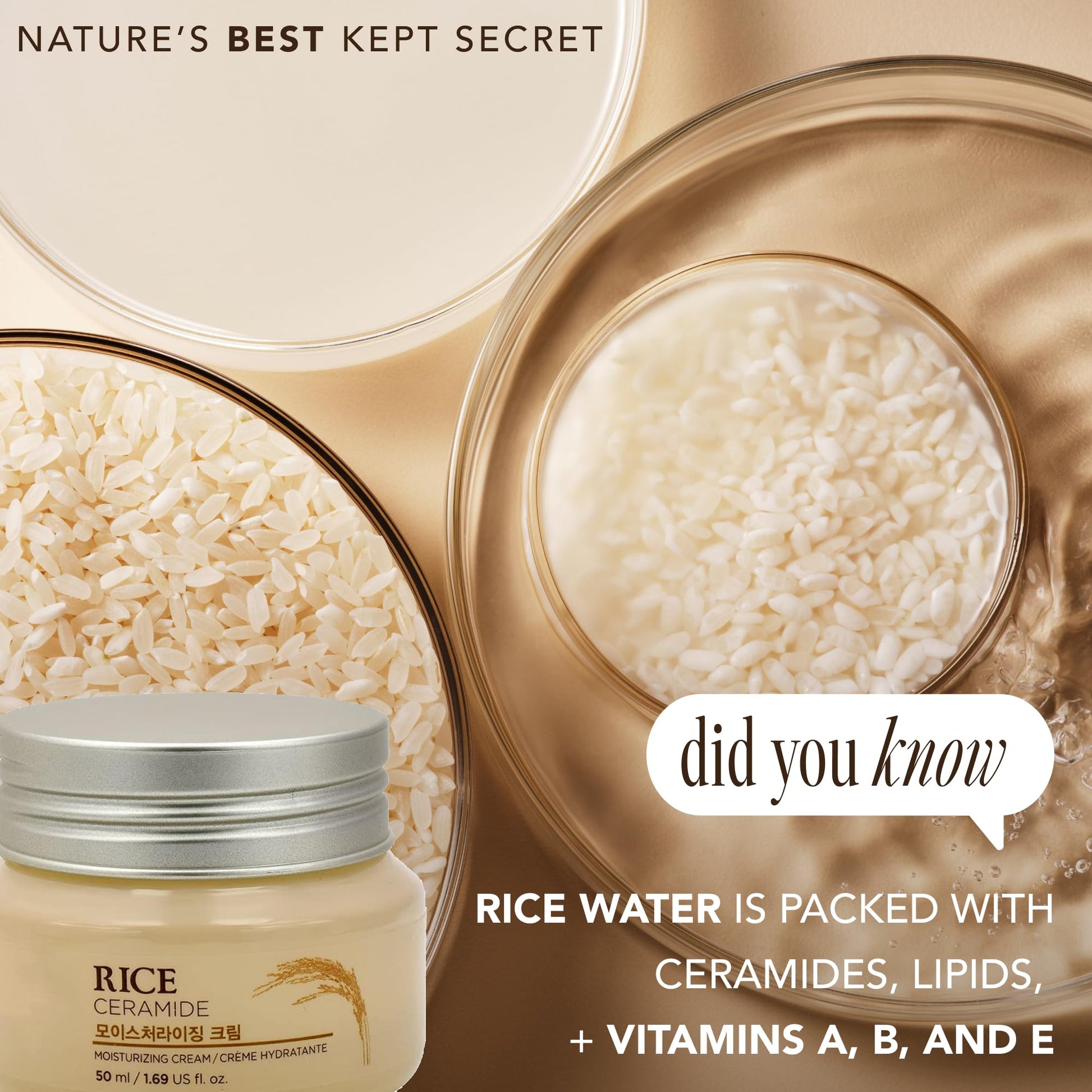The Face Shop Rice Ceramide Sun Barrier Set - Rice Extract Korean Moisturizer & Daily Hydrating Facial Sunscreen - Medaid International