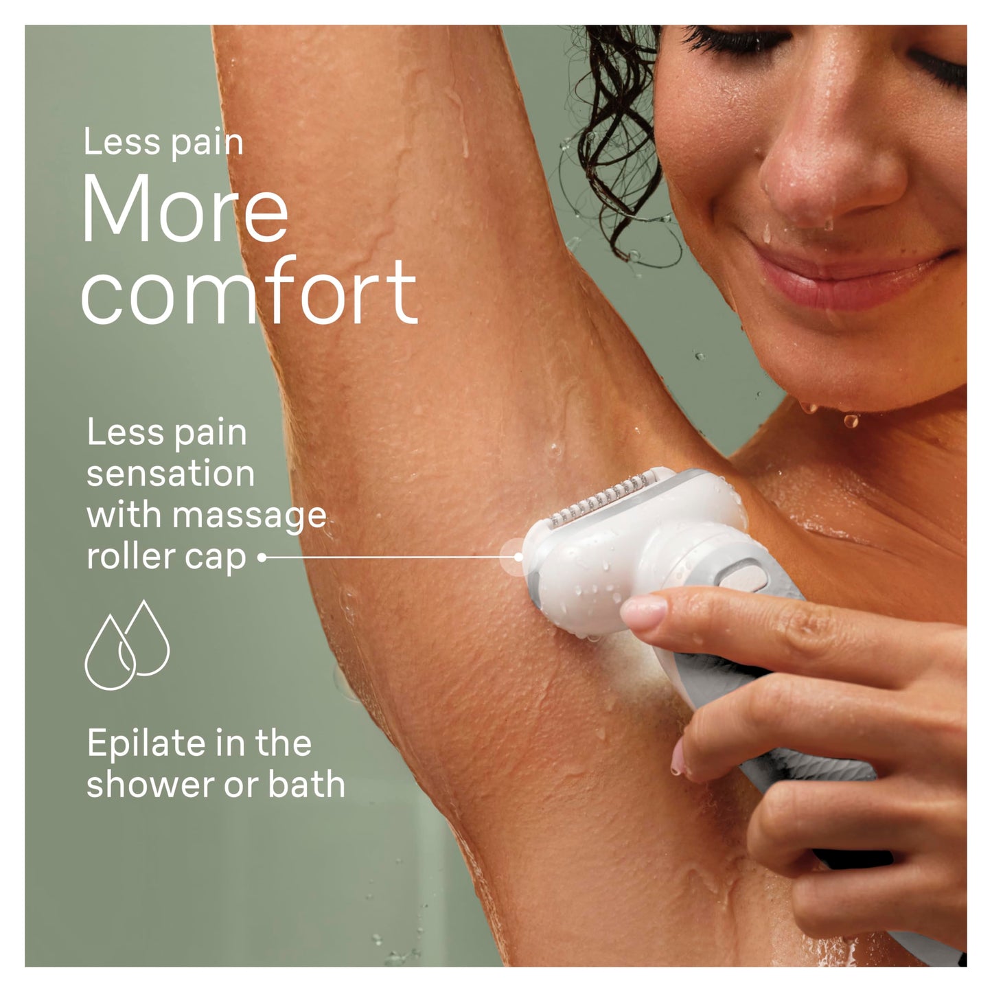 Braun Silk-épil 9 Epilator, Pivoting Head, Wet and Dry, Includes Body Trimmer, Shaver Head and Trimmer Comb,SES9-441 - Medaid International