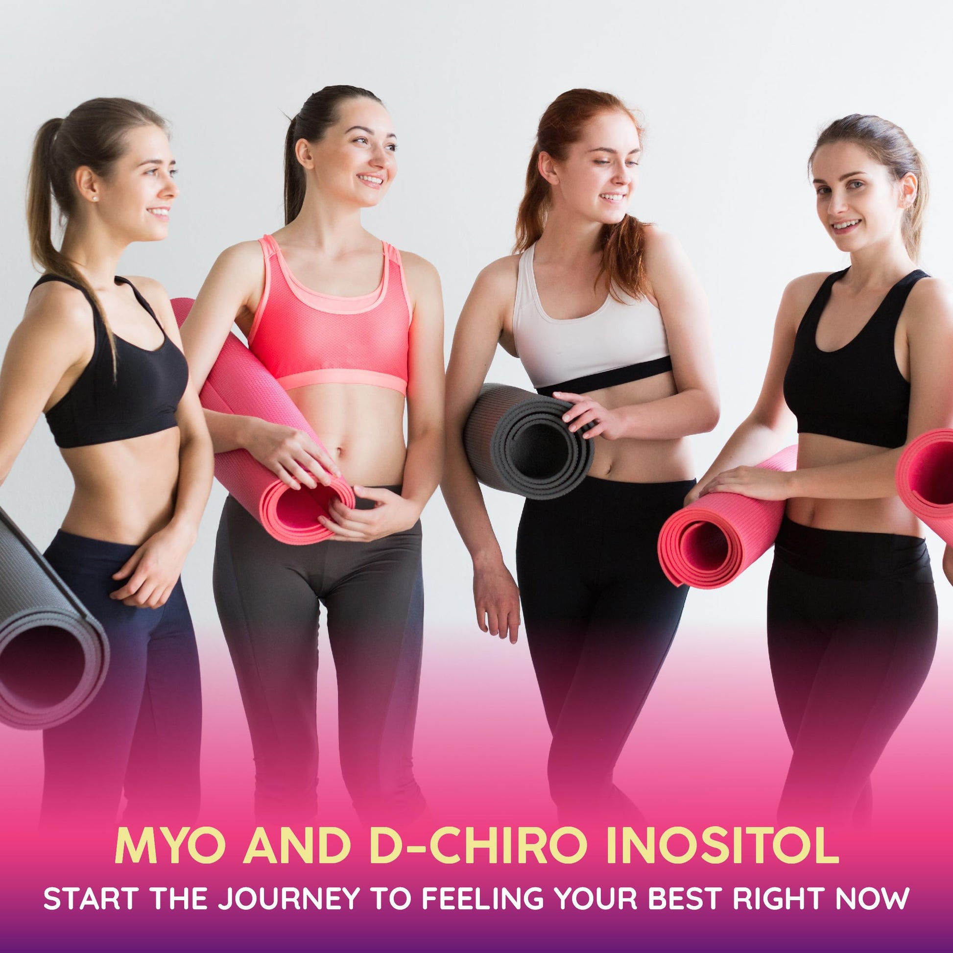 Organic Cadane Myo & D-Chiro Inositol Supplement | Formula with Ashwagandha, Maca, Chasteberry, Berberine & Black Pepper | Supports Women's Balance & Wellness | Vegan, Non-GMO - 90 Capsules - Medaid International