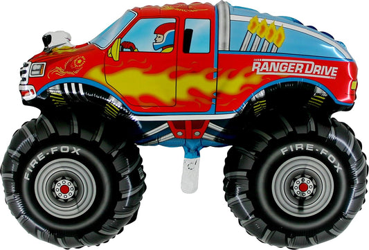 Tib Monster Truck Shaped Foil Balloon - 96 cm | Tib In Lebanon