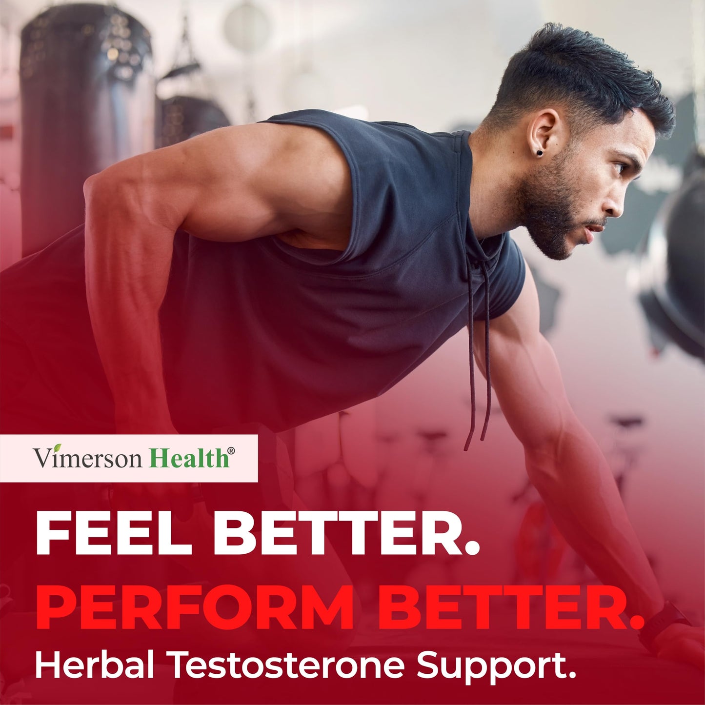 Testosterone Supplement for Men – Libido Support: Maca Root, Fenugreek, Tongkat Ali, Horny Goat Weed & Tribulus – Muscle Builder for Men – Energy, Drive & Strength – Workout Supplements – 30 Capsules - Medaid International