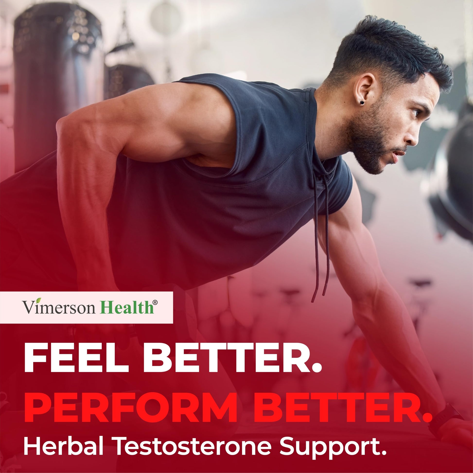 Testosterone Supplement for Men – Libido Support: Maca Root, Fenugreek, Tongkat Ali, Horny Goat Weed & Tribulus – Muscle Builder for Men – Energy, Drive & Strength – Workout Supplements – 30 Capsules - Medaid International