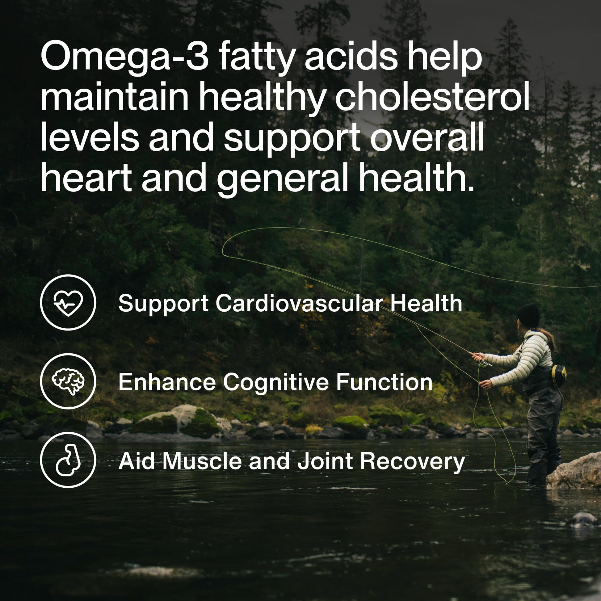 Momentous Omega-3 Fish Oil - High-Potency EPA & DHA Supplement for Men & Women - Supports Heart, Joint, & Brain Health - NSF Certified for Sport - Non-GMO - Gluten-Free - 1,600 mg - 30 Servings - Medaid International