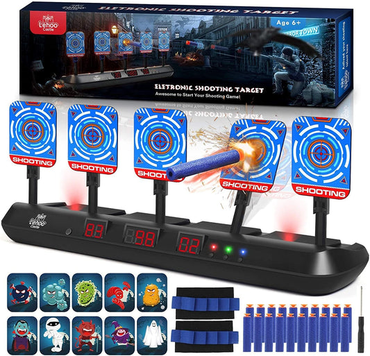 Lehoo Castle Toys for Boys, Electronic Digital Target for Nerf Guns