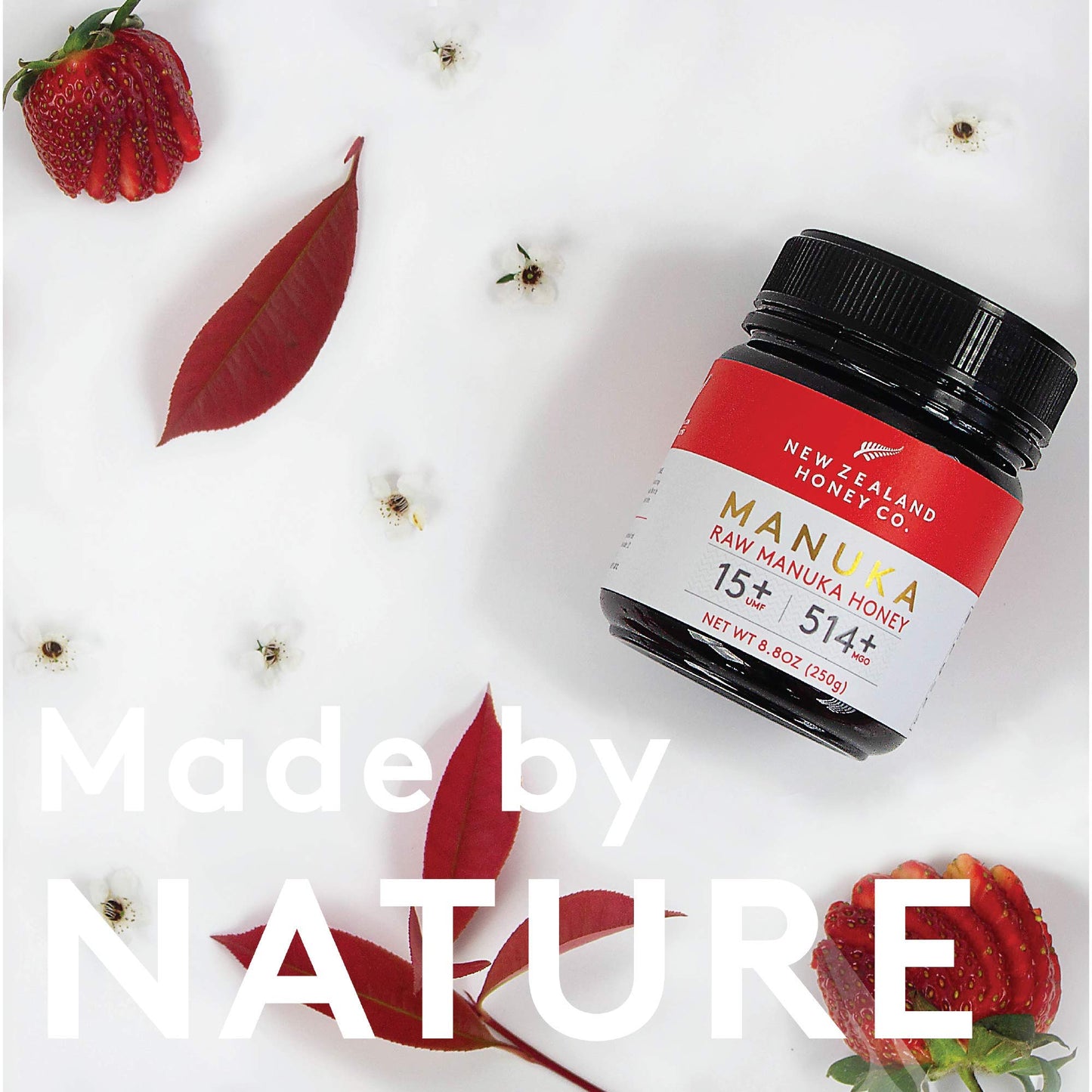 New Zealand Honey Co. Raw Manuka Honey UMF 15+ | MGO 514+, UMF Certified / 17.6oz - Medaid International