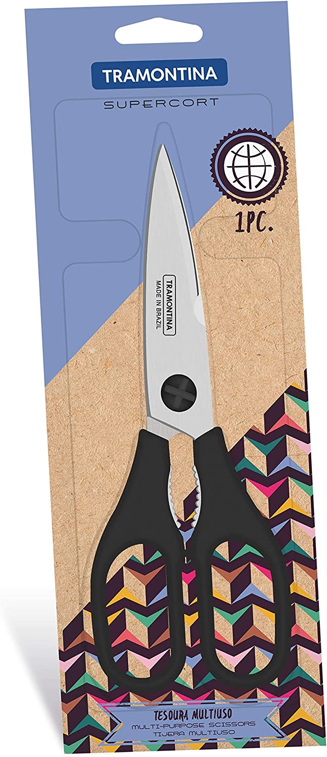 Tramontina Household Scissors Black 9 Inch