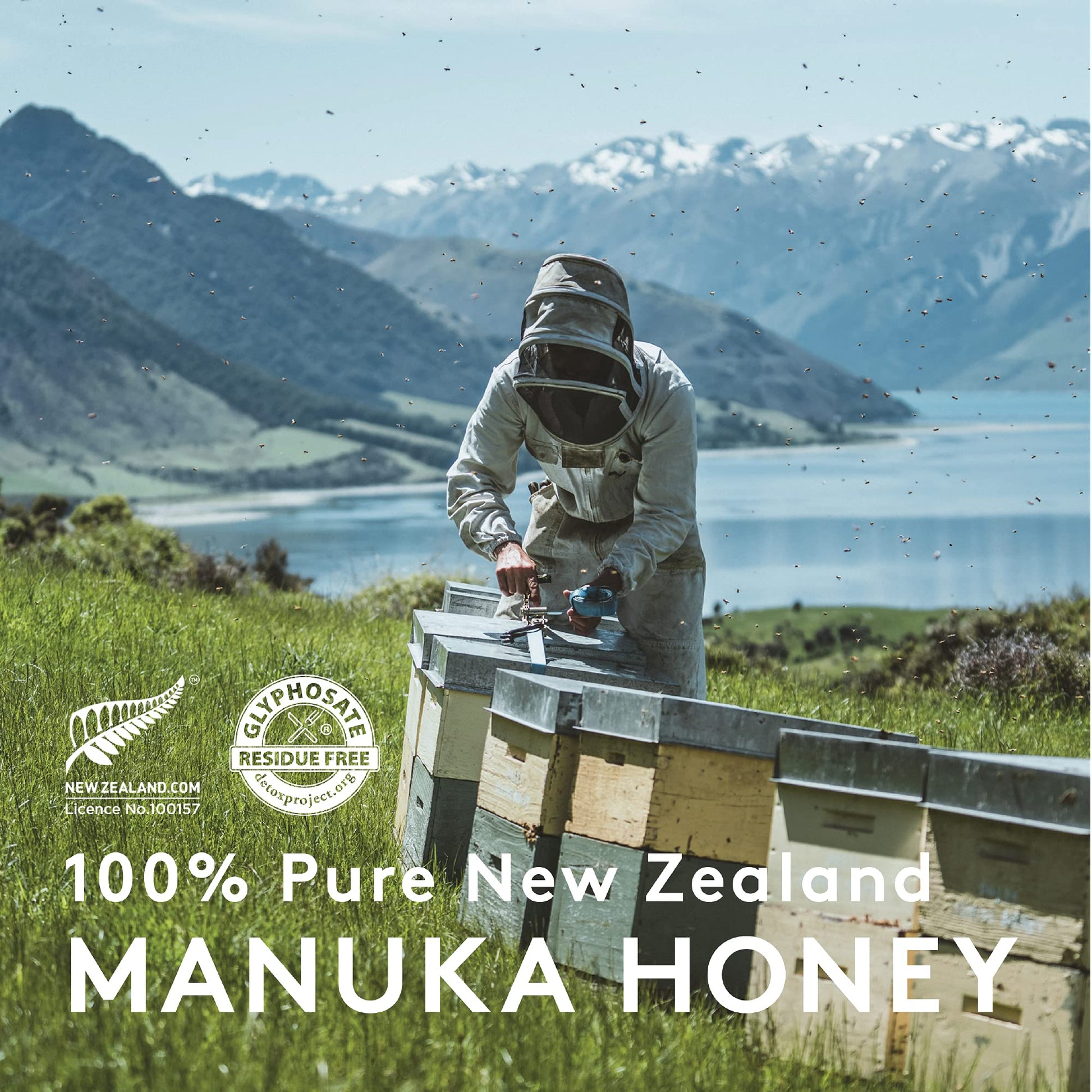 New Zealand Honey Co. Raw Manuka Honey UMF 15+ | MGO 514+, UMF Certified / 17.6oz - Medaid International