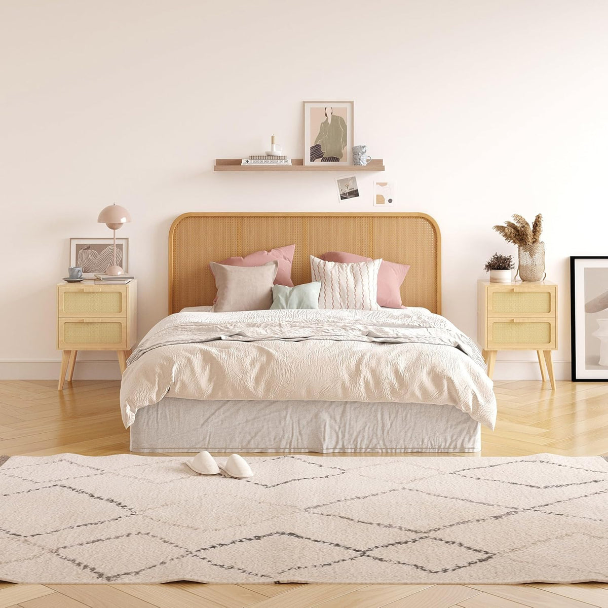 Rattan Side Table