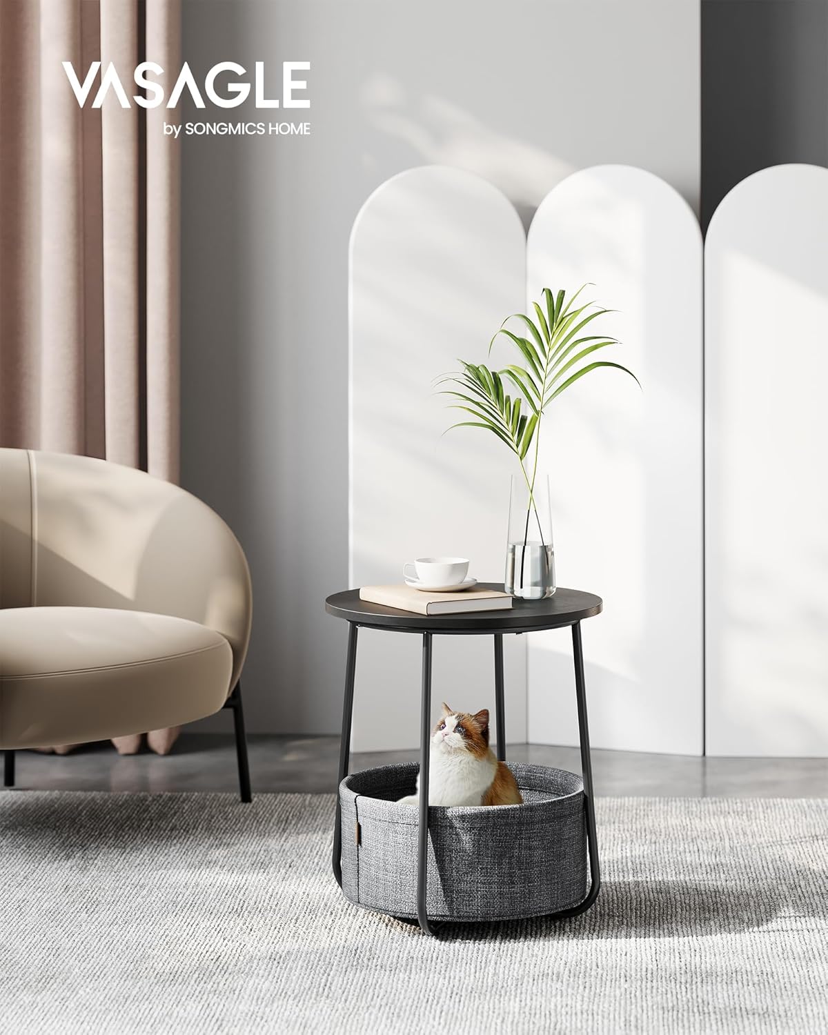 VASAGLE Side Table LET223B01