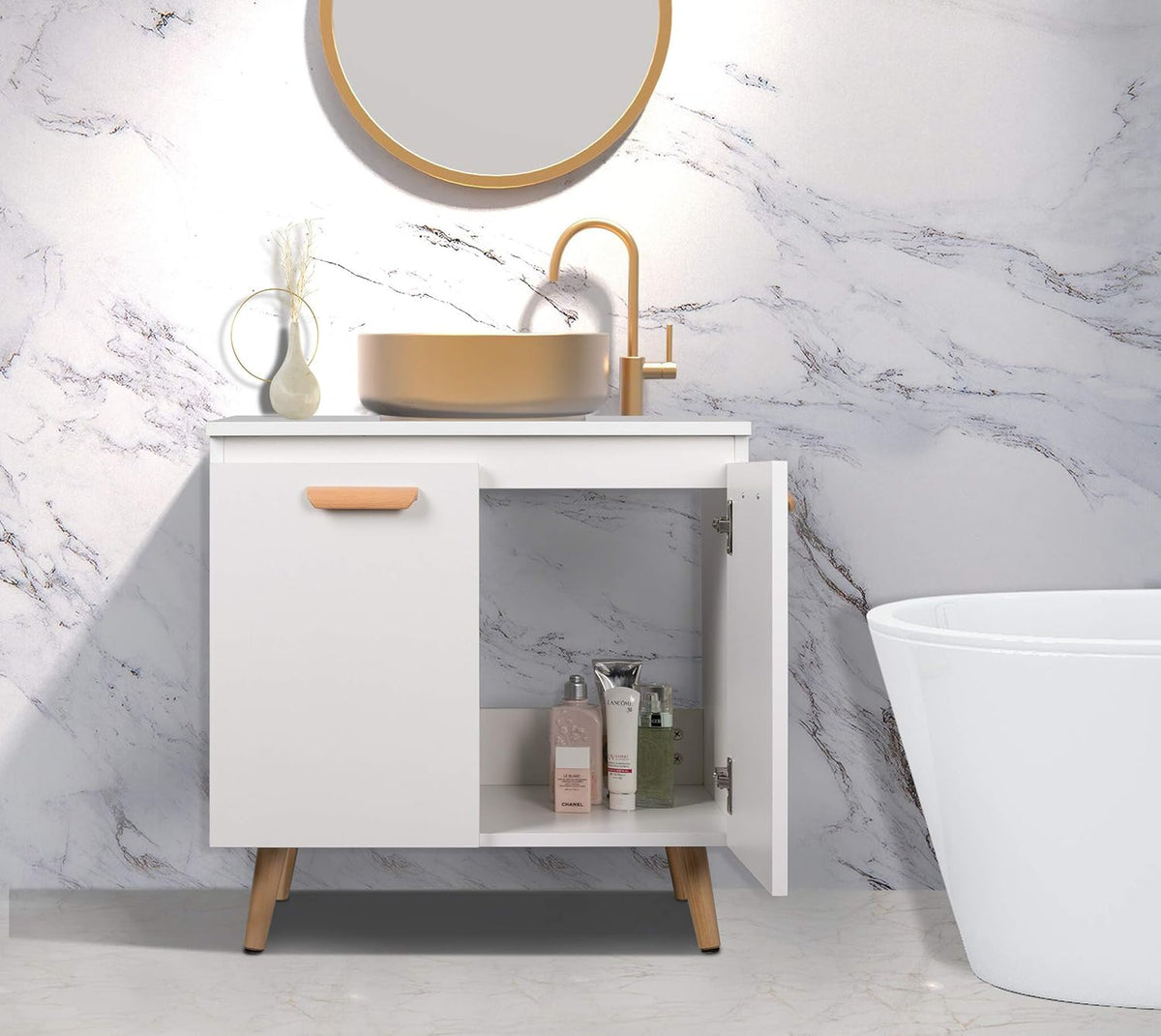 EUGAD  Under Sink Bathroom Vanity Unit