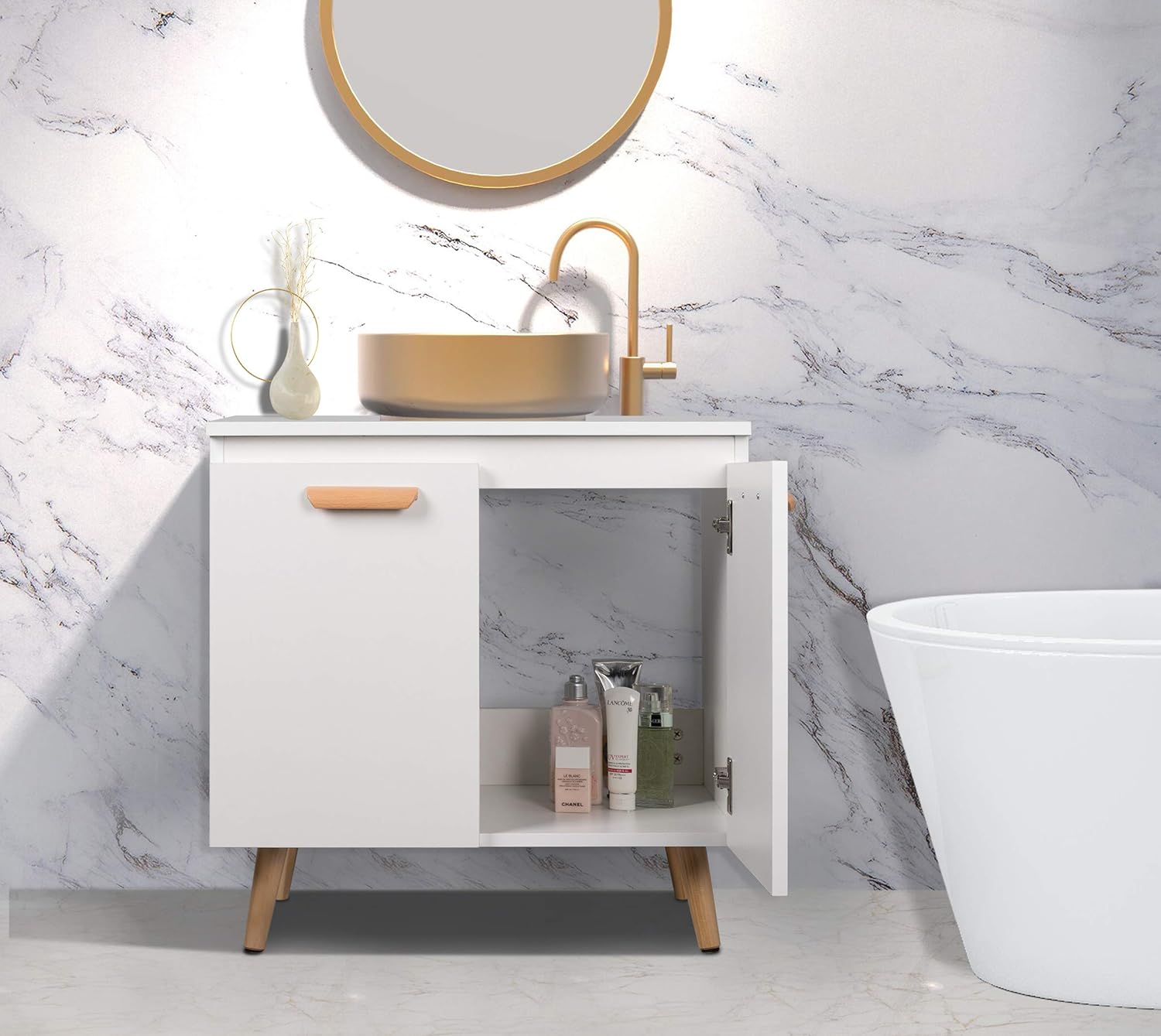 EUGAD  Under Sink Bathroom Vanity Unit